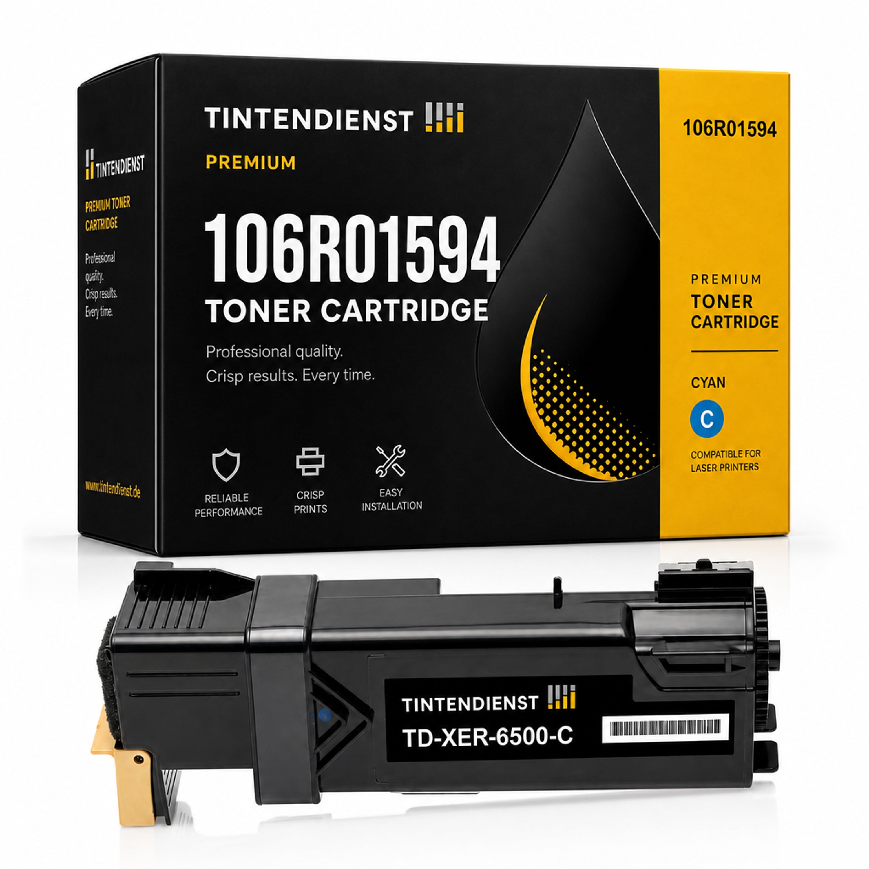 Toner kompatibel zu Xerox 106R01594, cyan