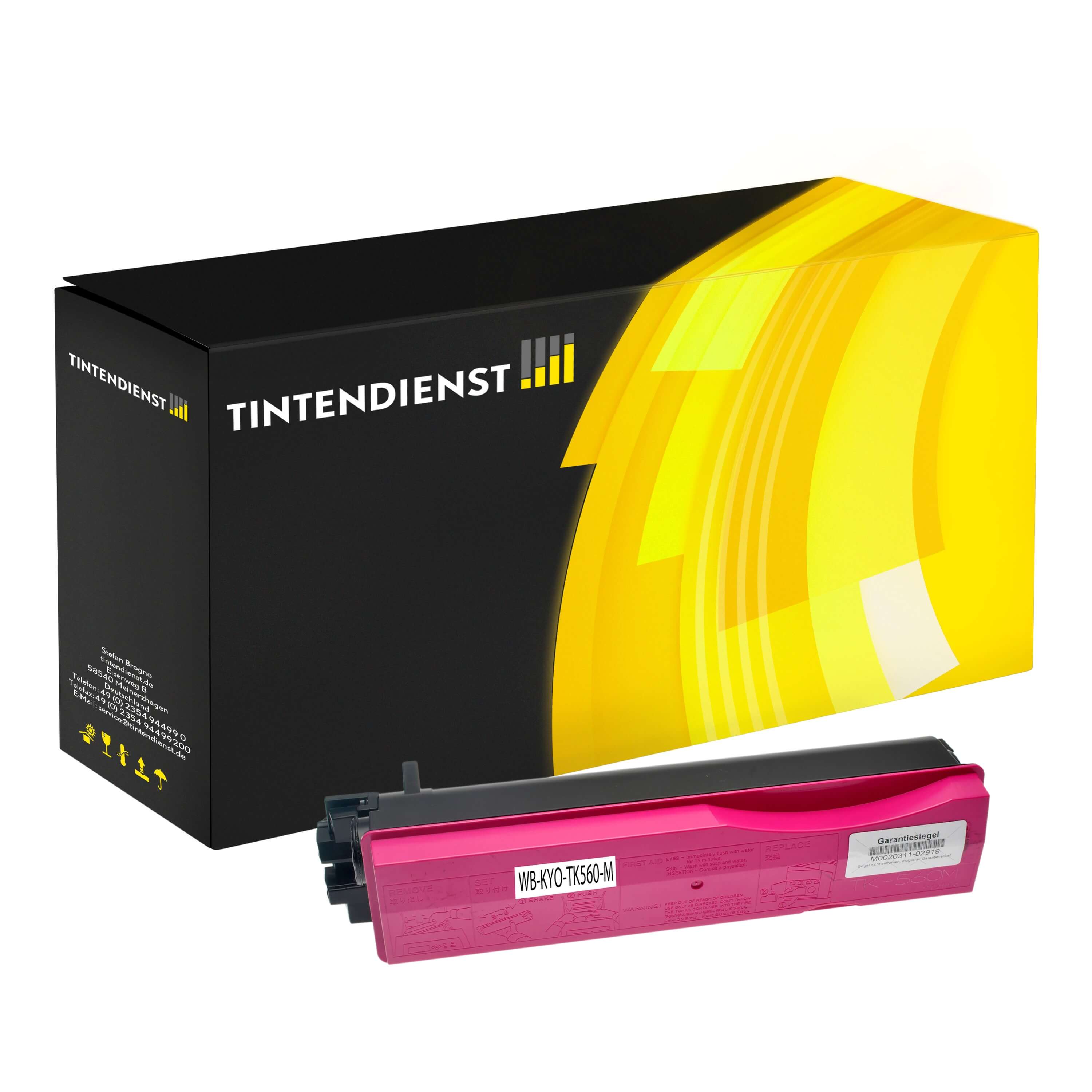 Toner kompatibel zu Kyocera TK-560M, magenta
