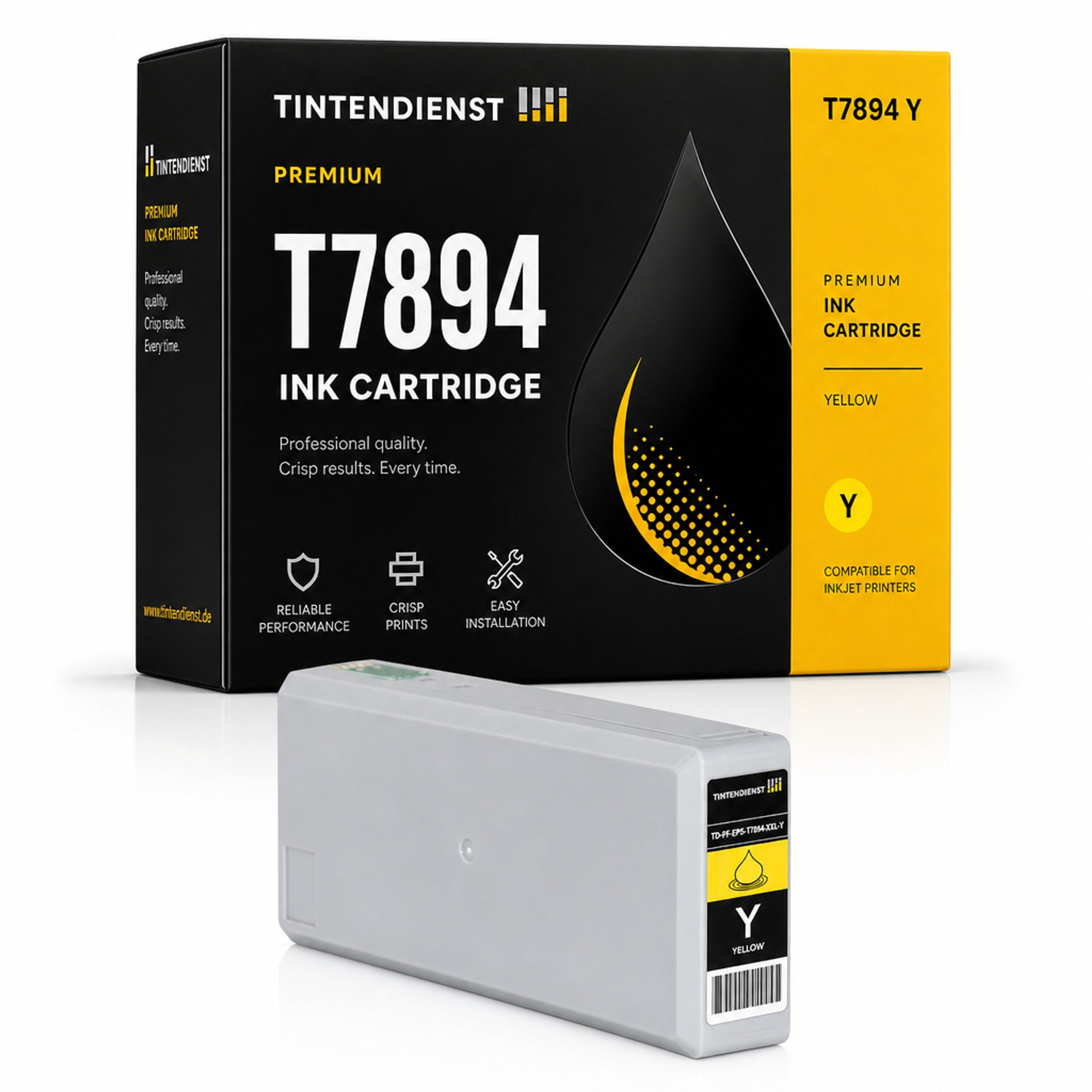 Druckerpatrone kompatibel zu Epson T7894, gelb