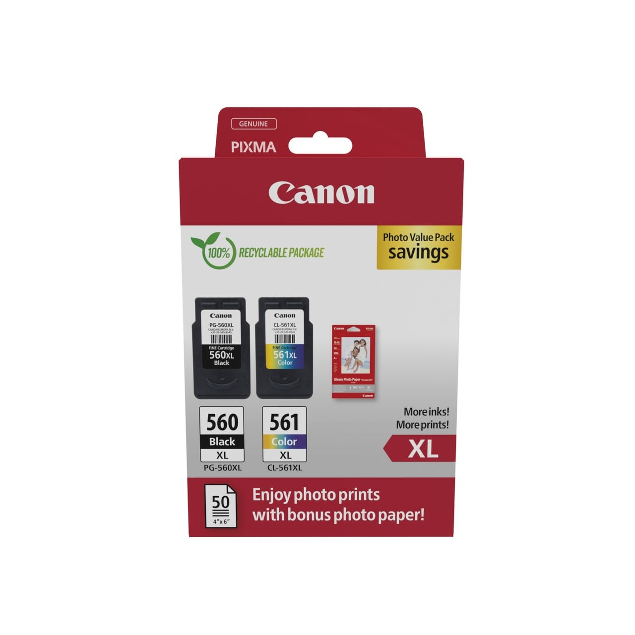 Original Canon Multipack 3712C008 560XL/561XL