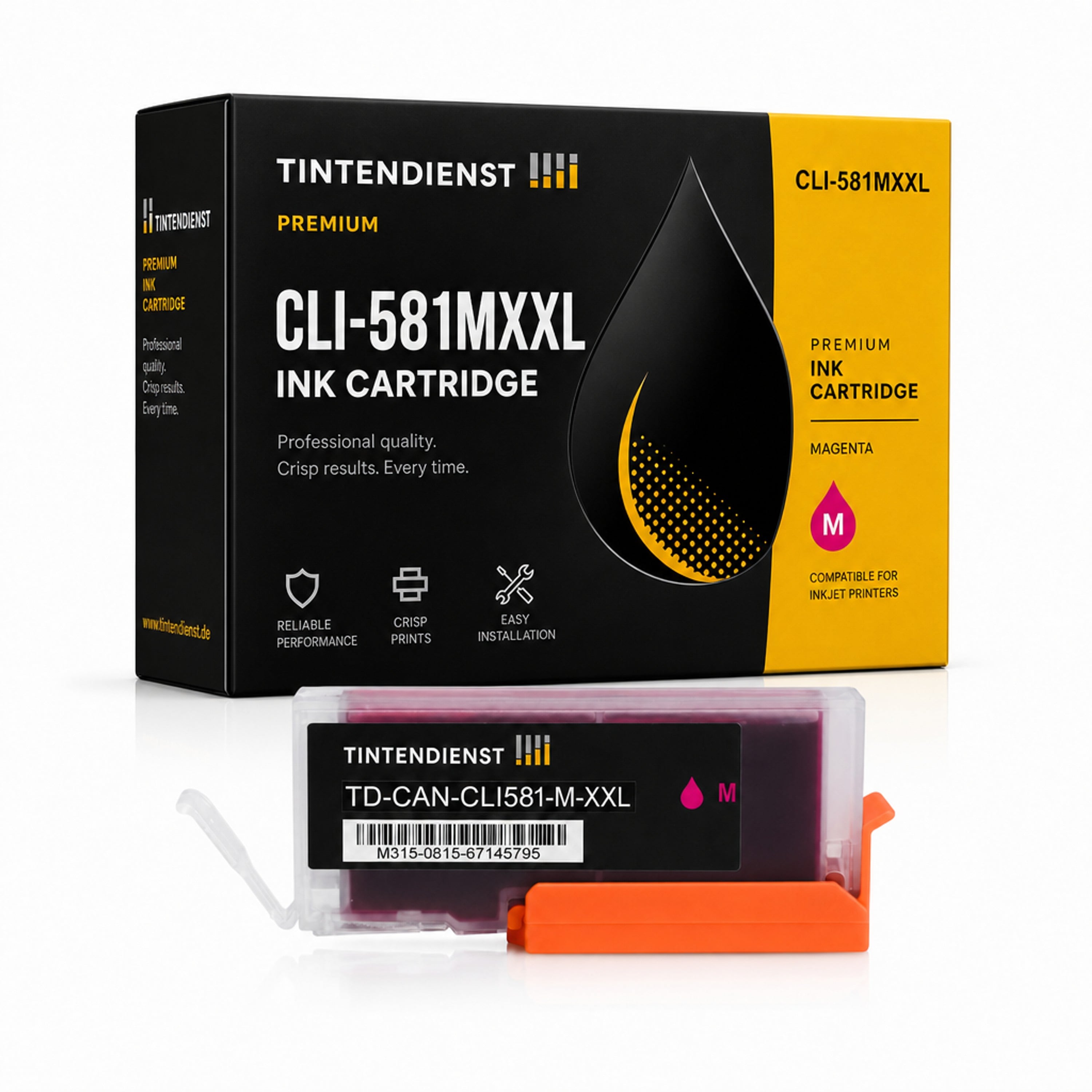 Druckerpatrone kompatibel zu Canon CLI-581MXXL, magenta