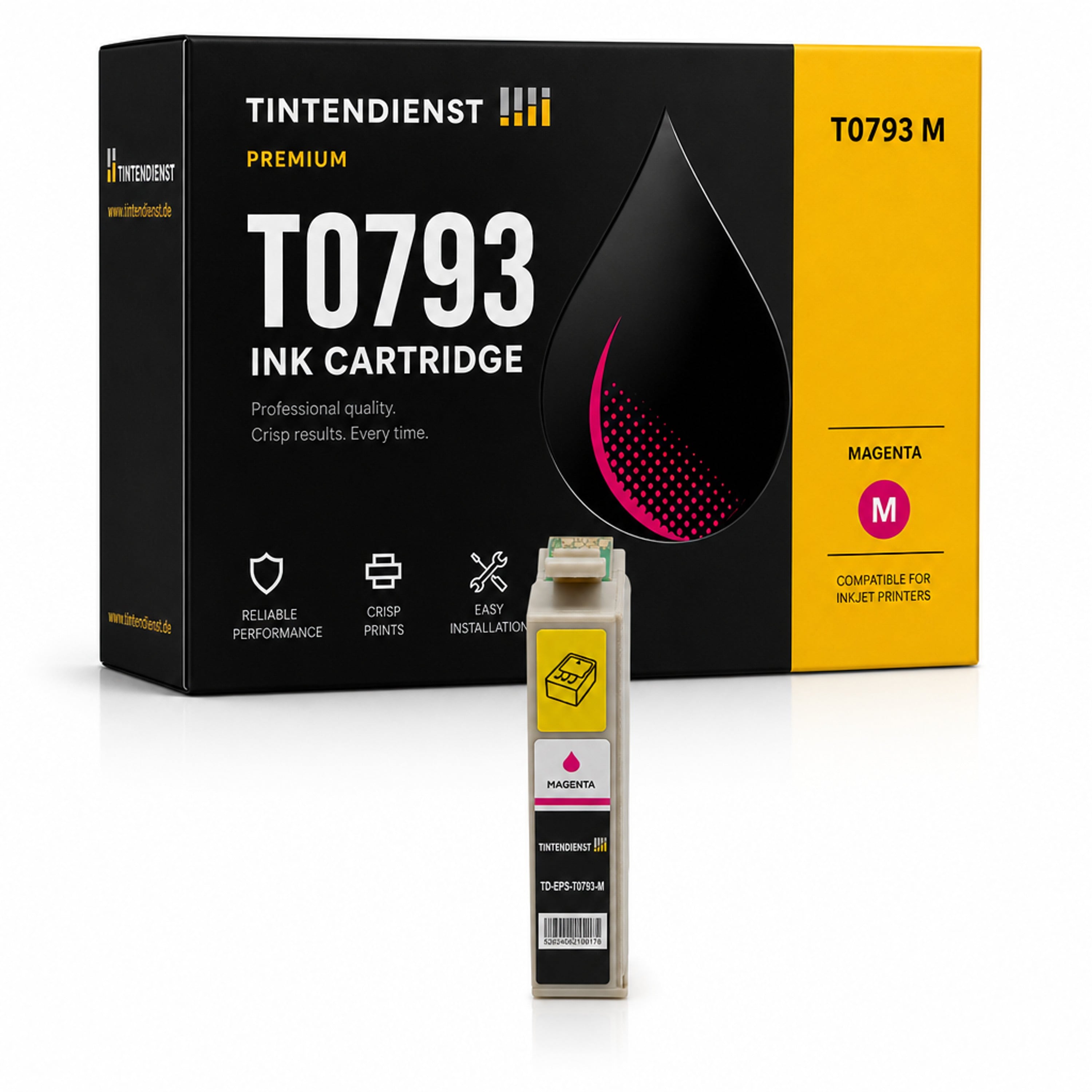 Druckerpatrone kompatibel zu Epson T0793, magenta