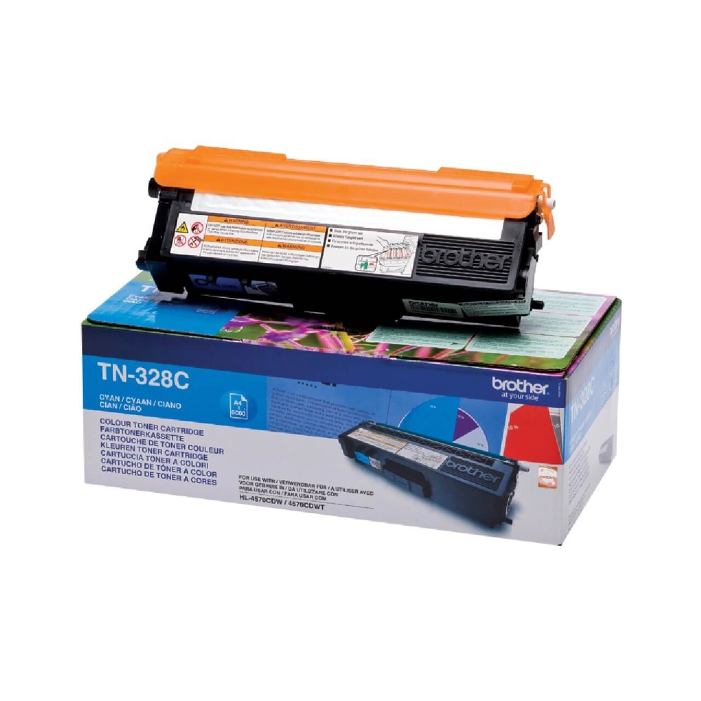 Original Toner für Brother TN-328C