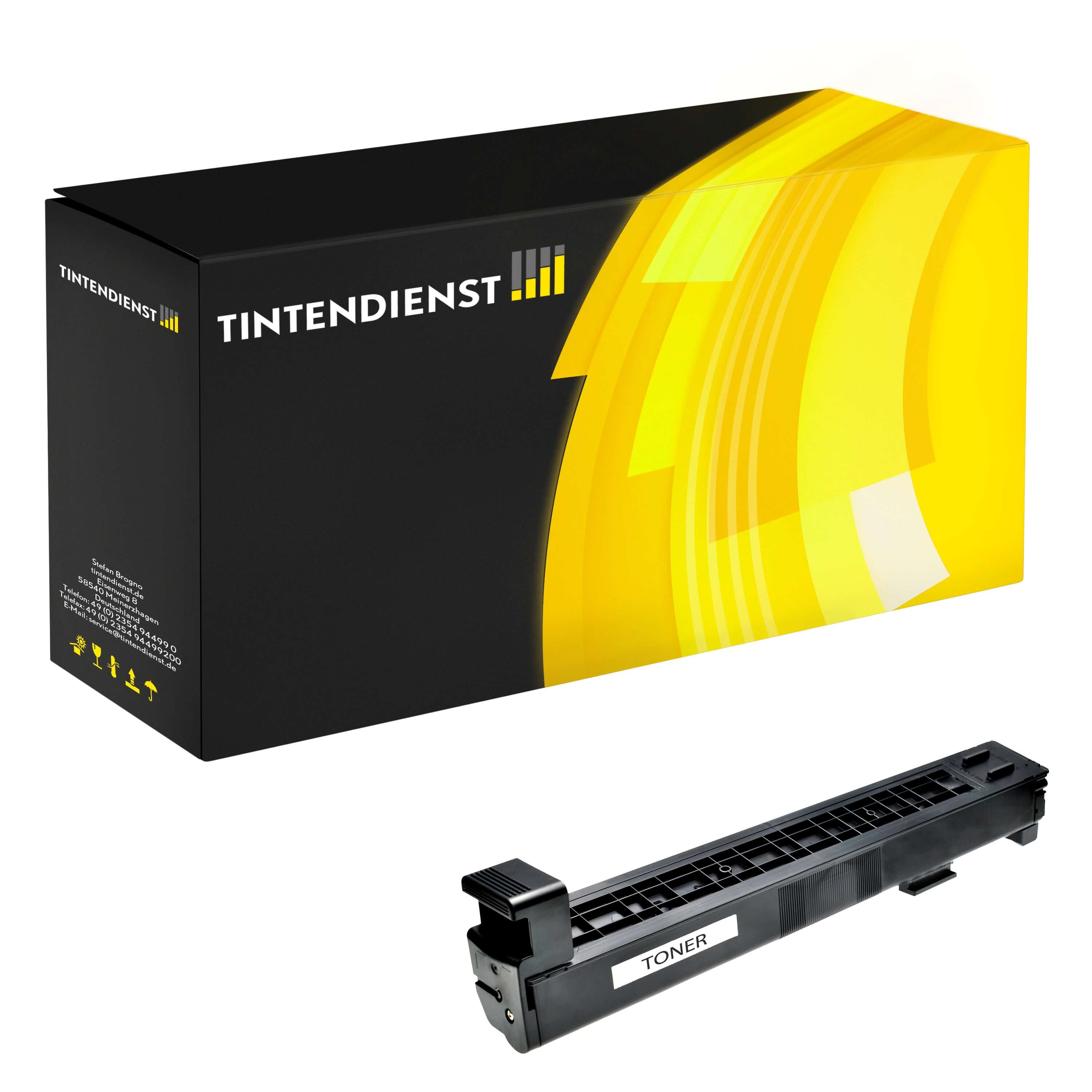 Toner kompatibel zu HP 823A, schwarz