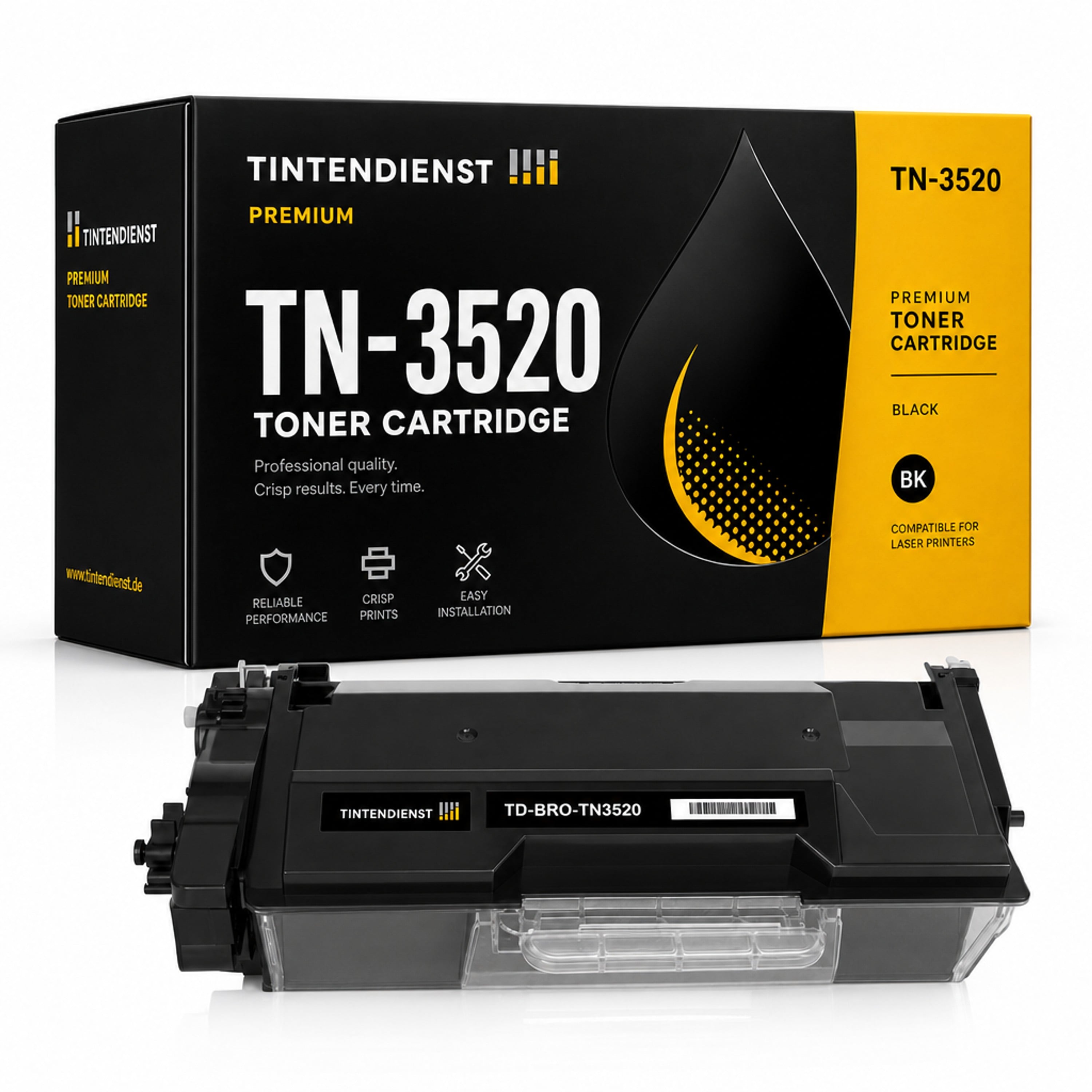 Toner kompatibel zu Brother TN-3520, schwarz