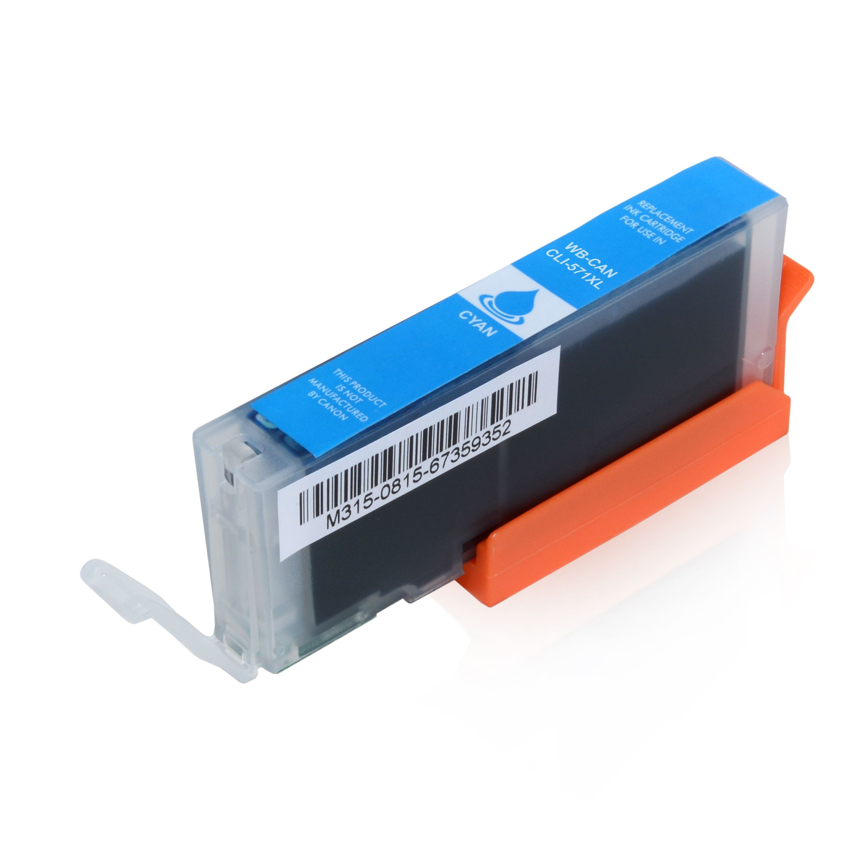 Druckerpatrone ersetzt Canon CLI-571CXL, cyan