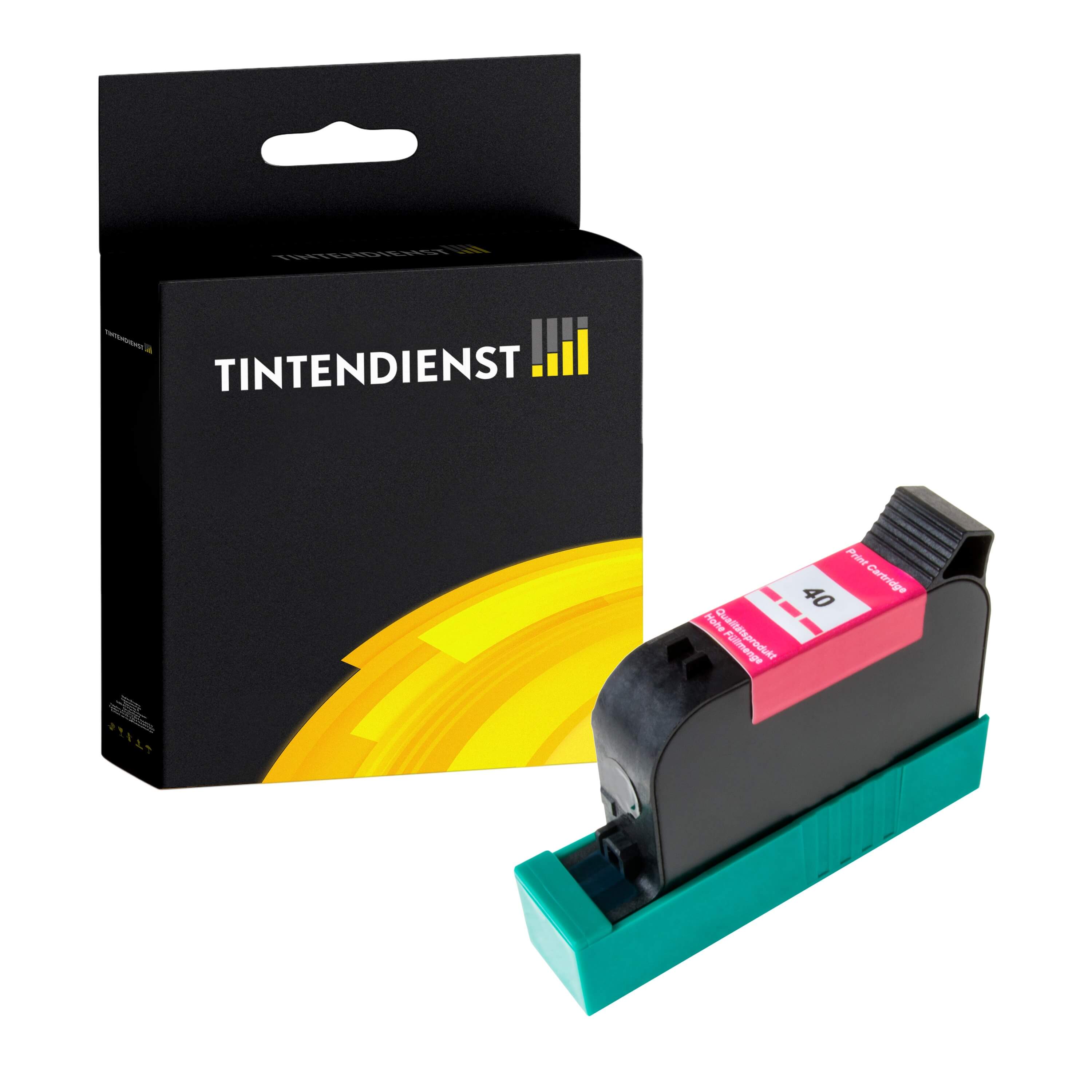 HP 40 Druckerpatrone (51640ME) magenta – Tintendienst kompatibel