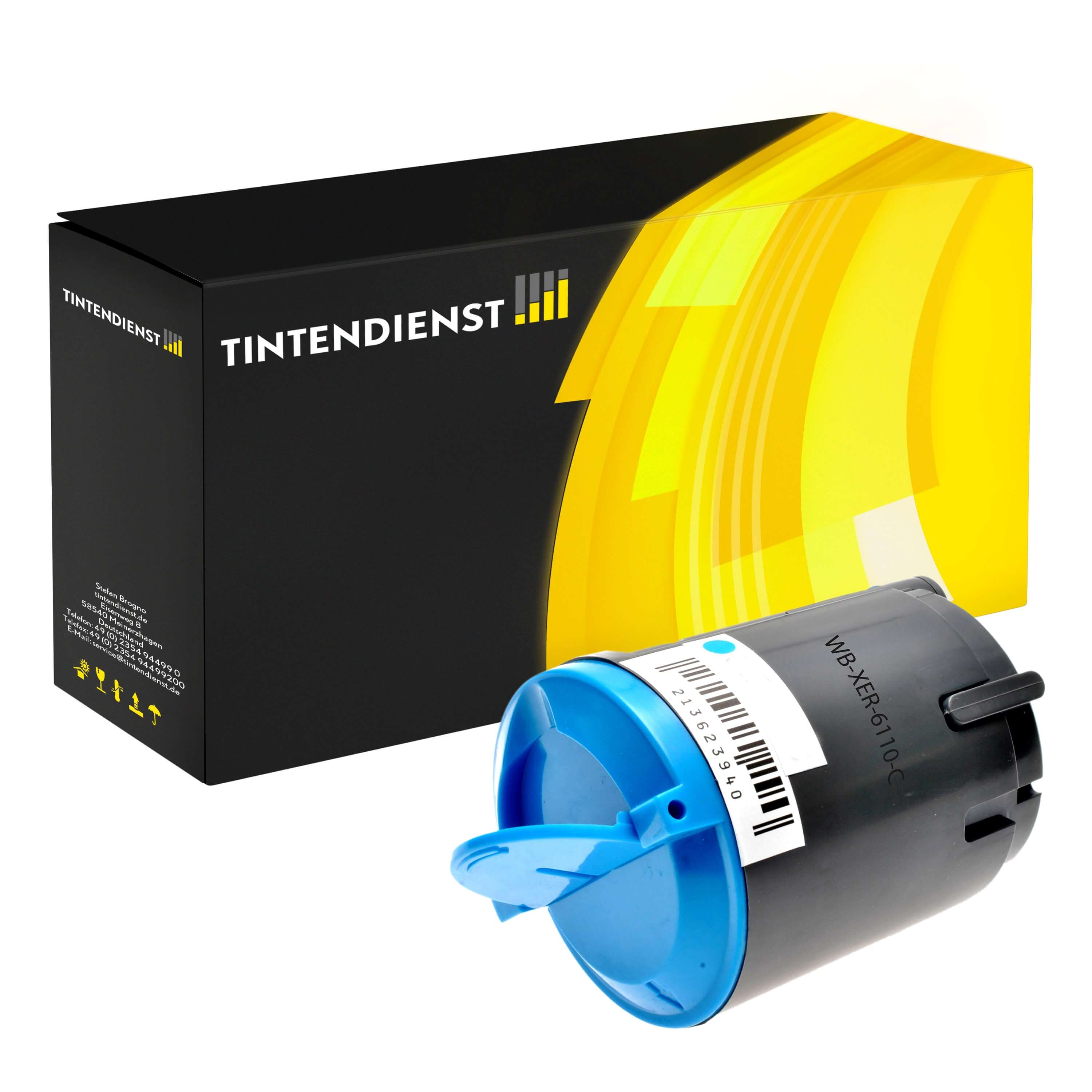 Toner kompatibel zu Xerox 106R01271, cyan
