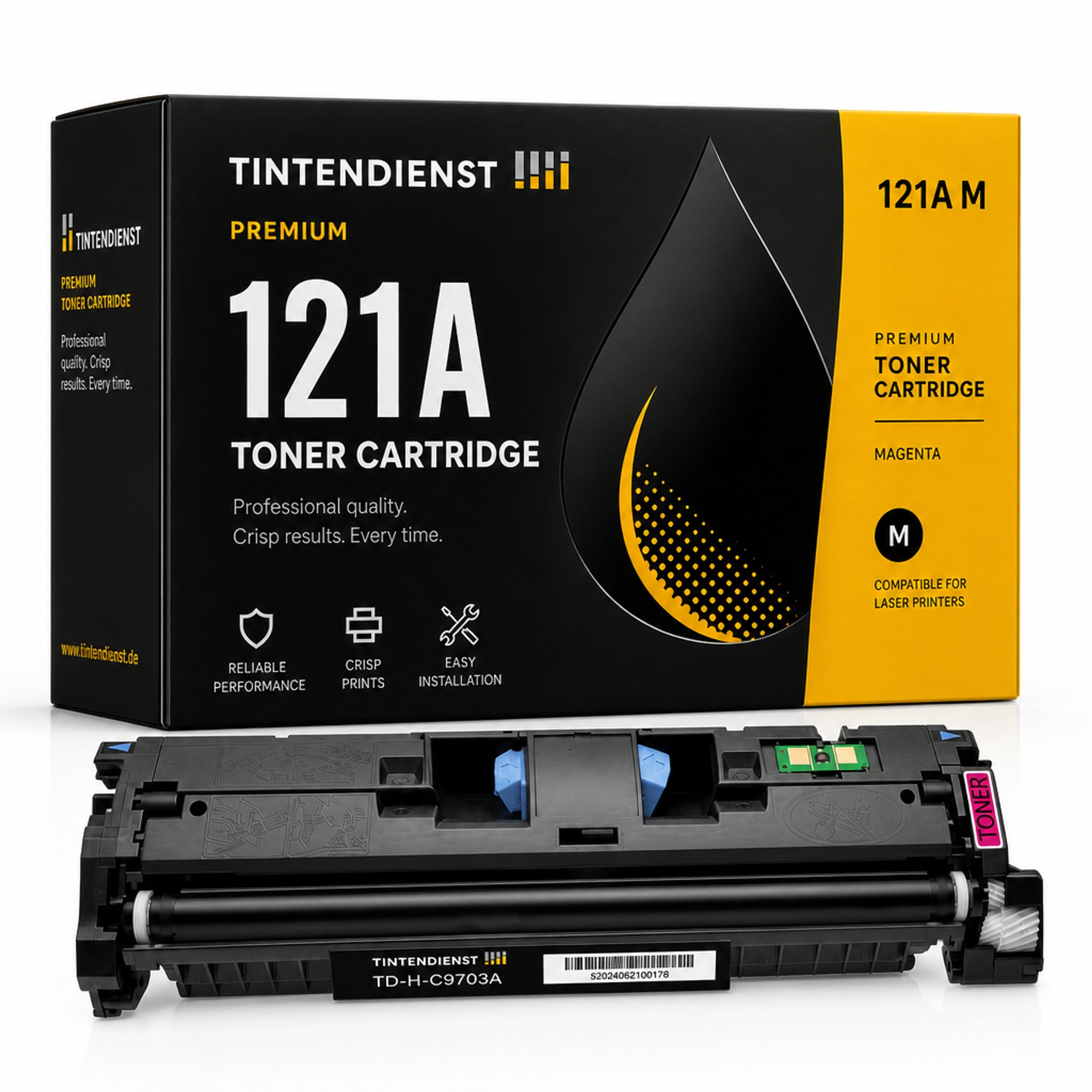 Toner kompatibel zu HP 121A, magenta