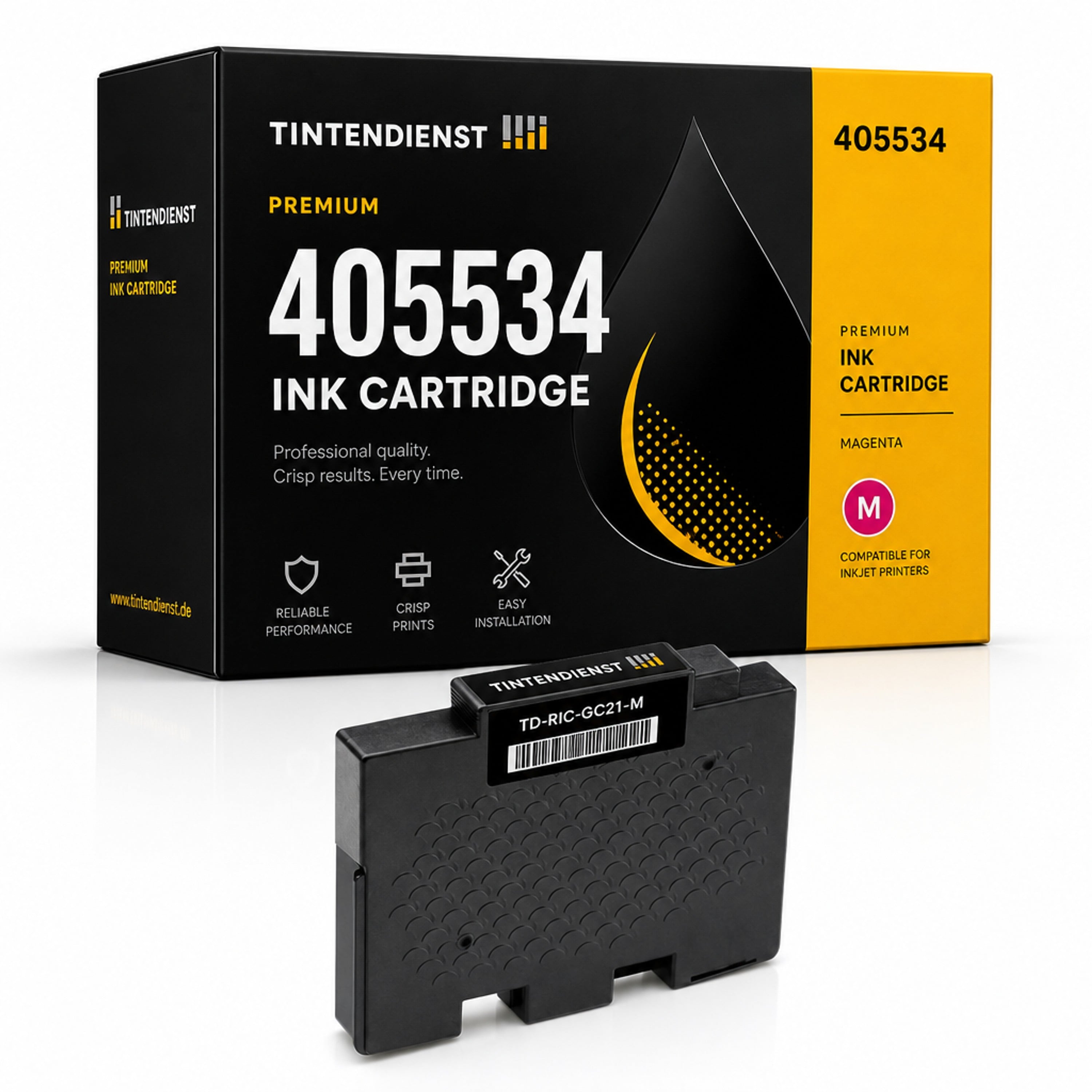Druckerpatrone kompatibel zu Ricoh 405534, magenta