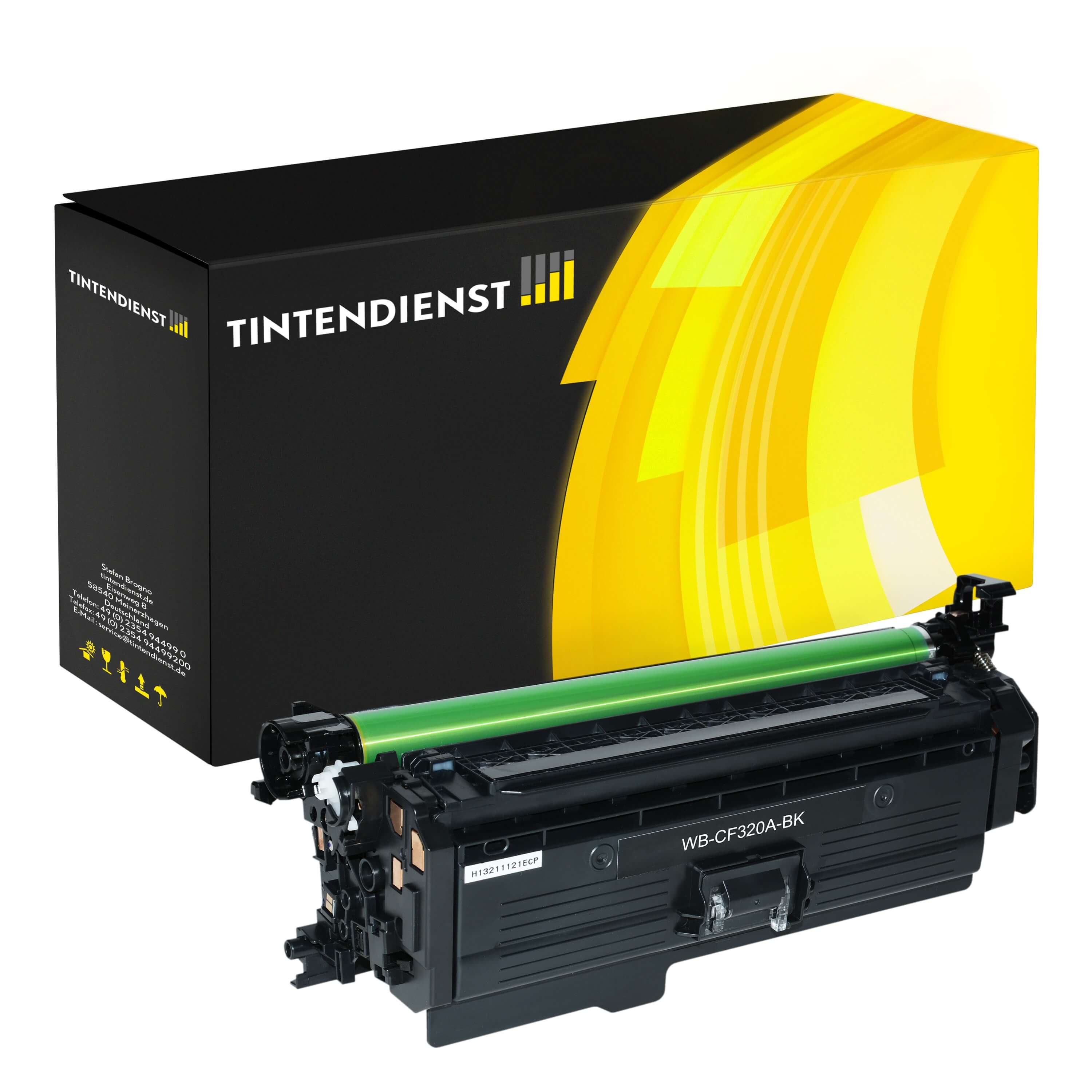 Toner kompatibel zu HP 652A, schwarz