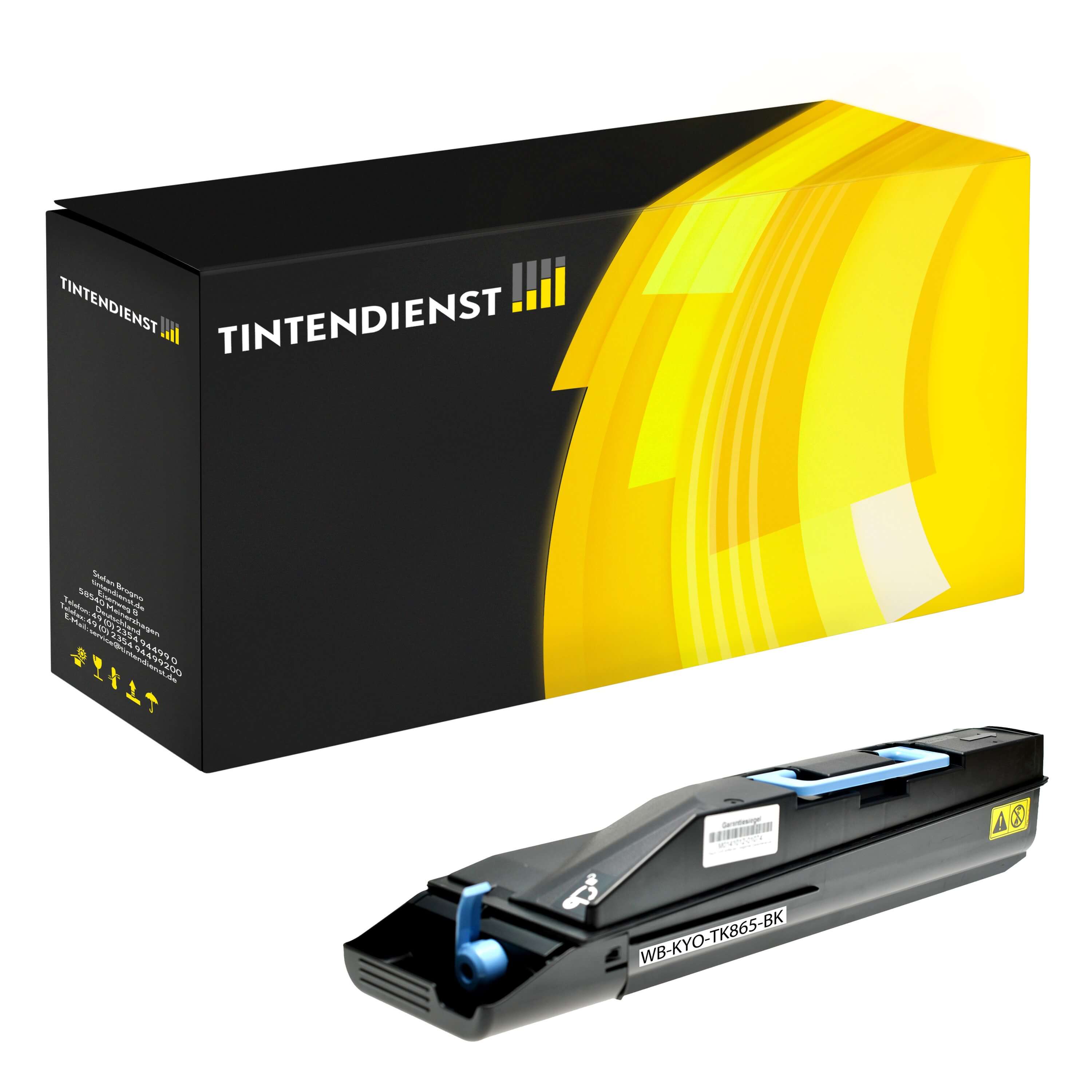 Toner kompatibel zu Kyocera TK-865K, schwarz