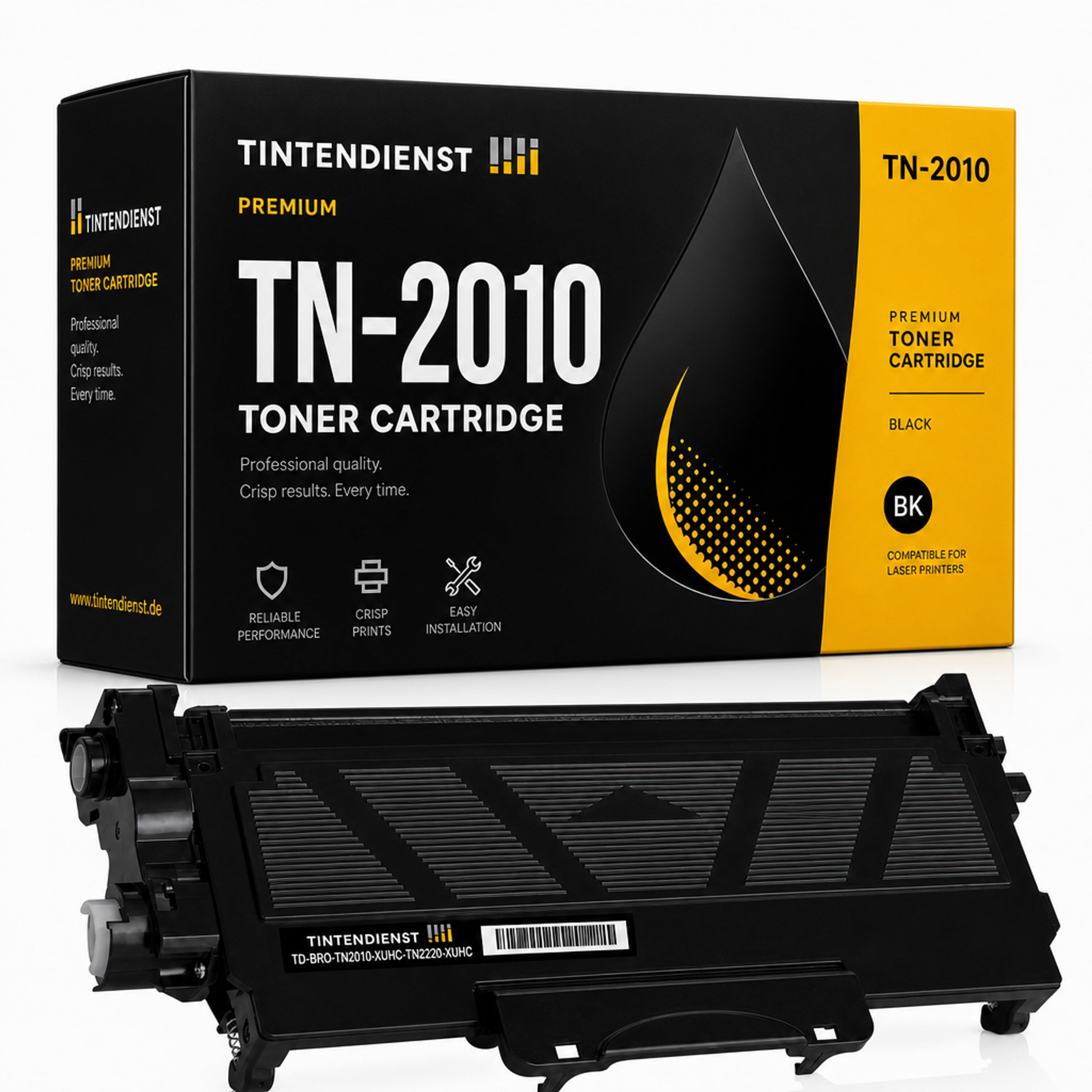Toner kompatibel zu Brother TN-2010 3XL, schwarz