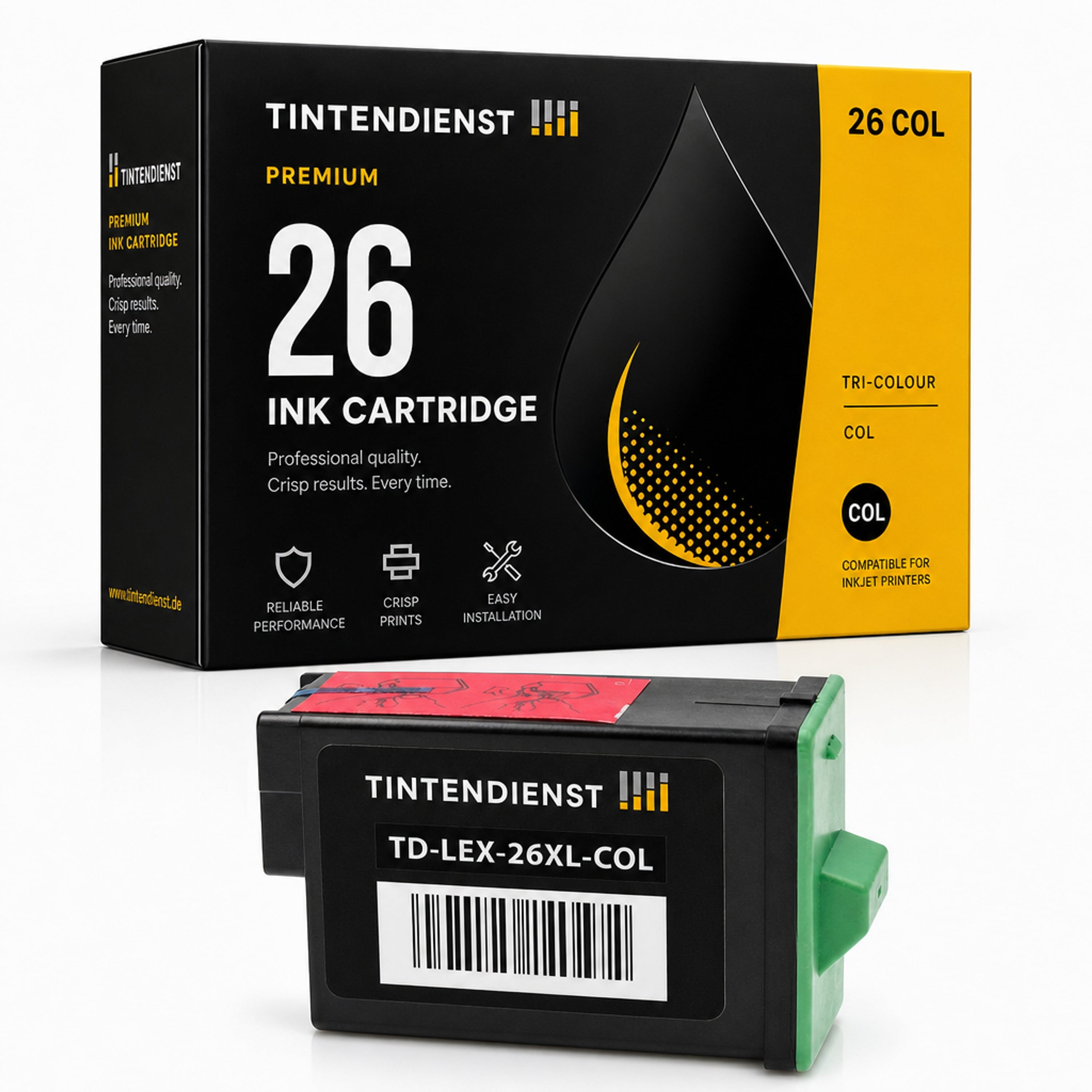 Druckerpatrone kompatibel zu Lexmark 26, color