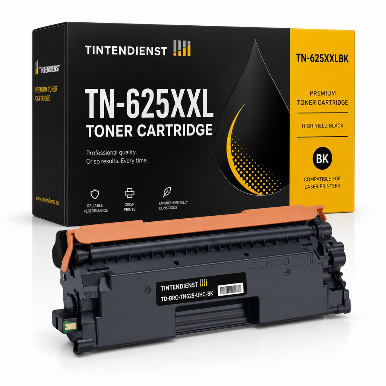 Toner kompatibel zu Brother TN-625XXLBK, schwarz