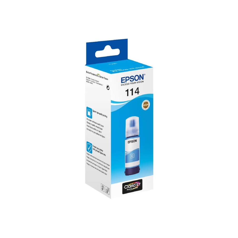 Original Epson Tintenpatrone C13T07B240 / 114 Cyan