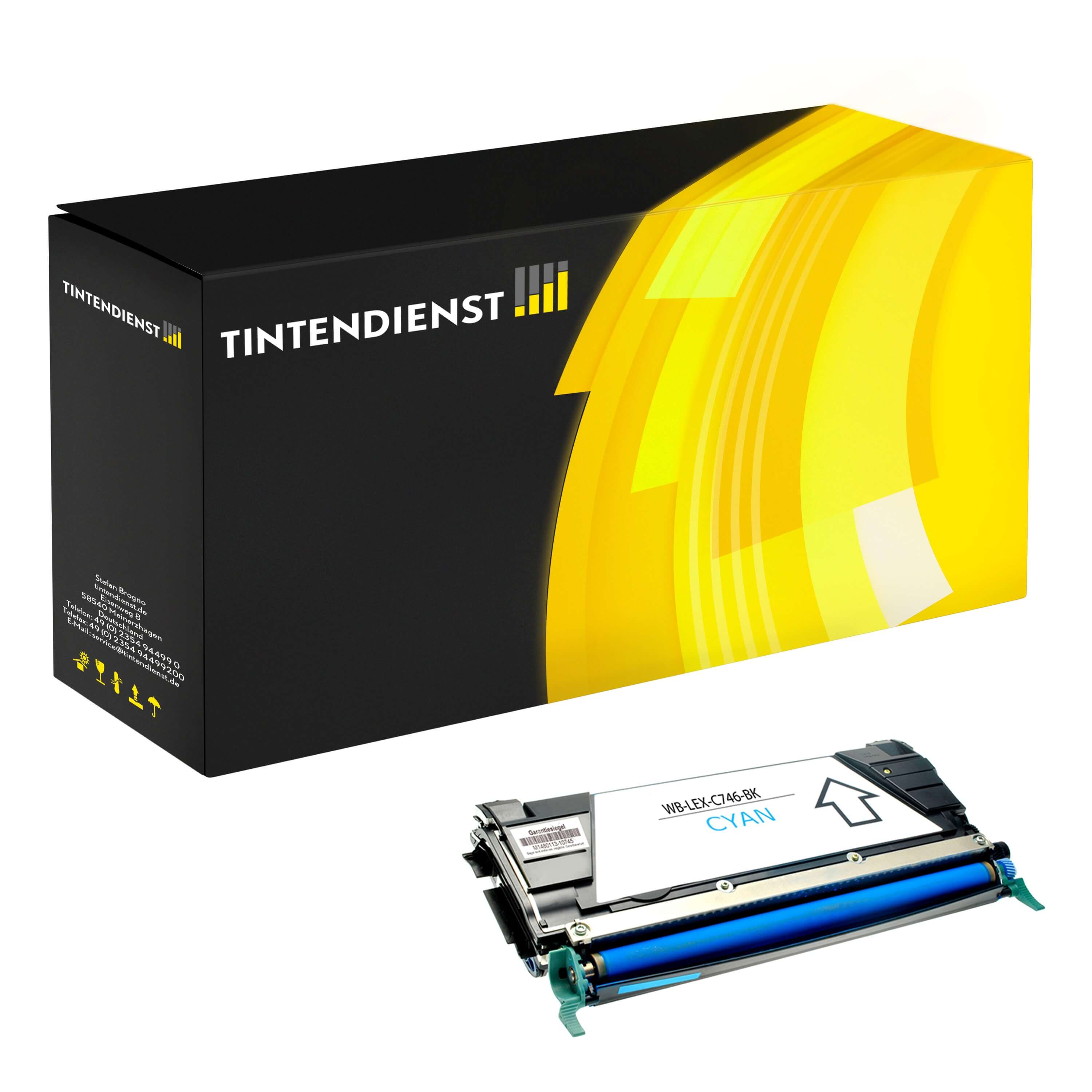 Lexmark C746A2YG Toner gelb – Tintendienst kompatibel