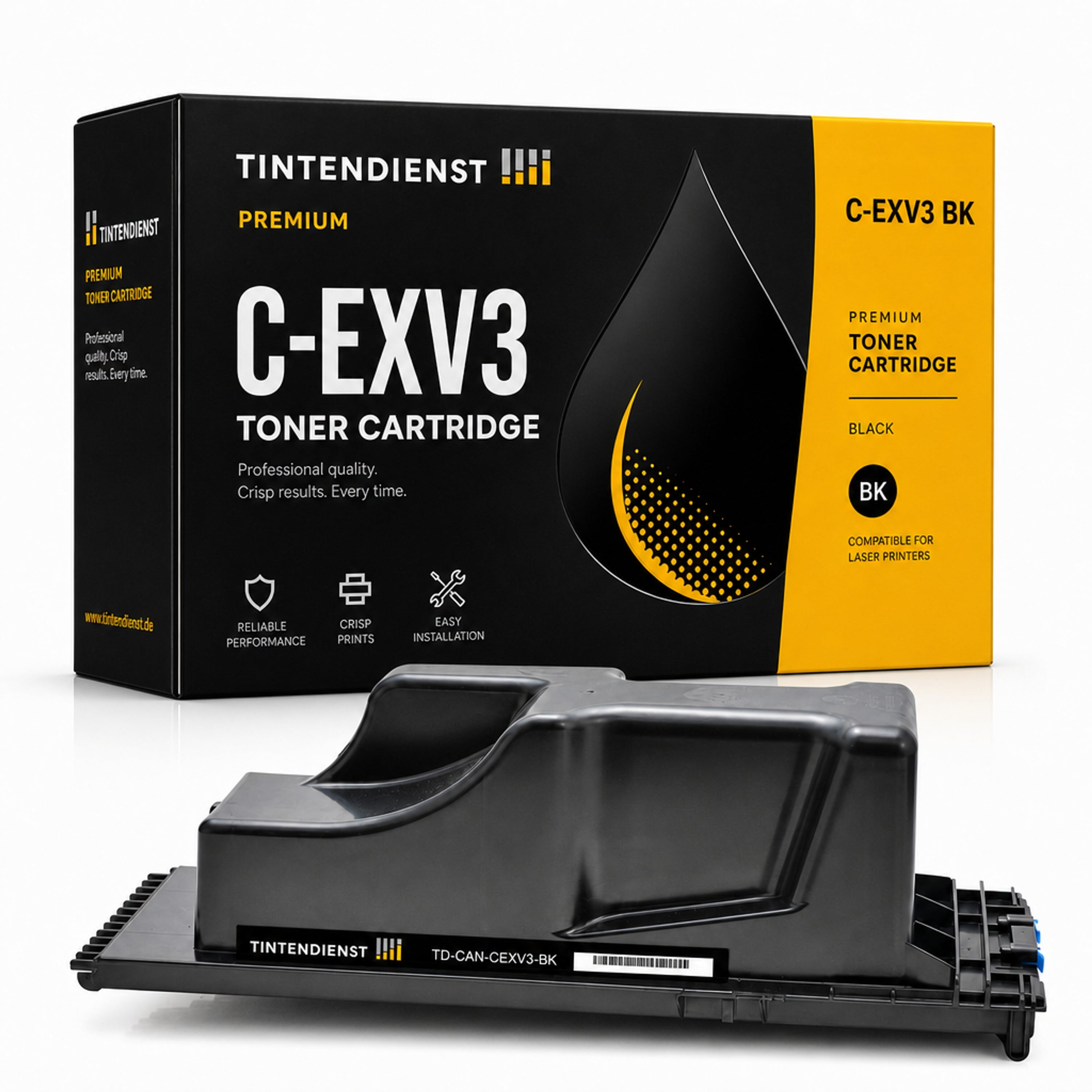 Toner kompatibel zu Canon C-EXV3, schwarz