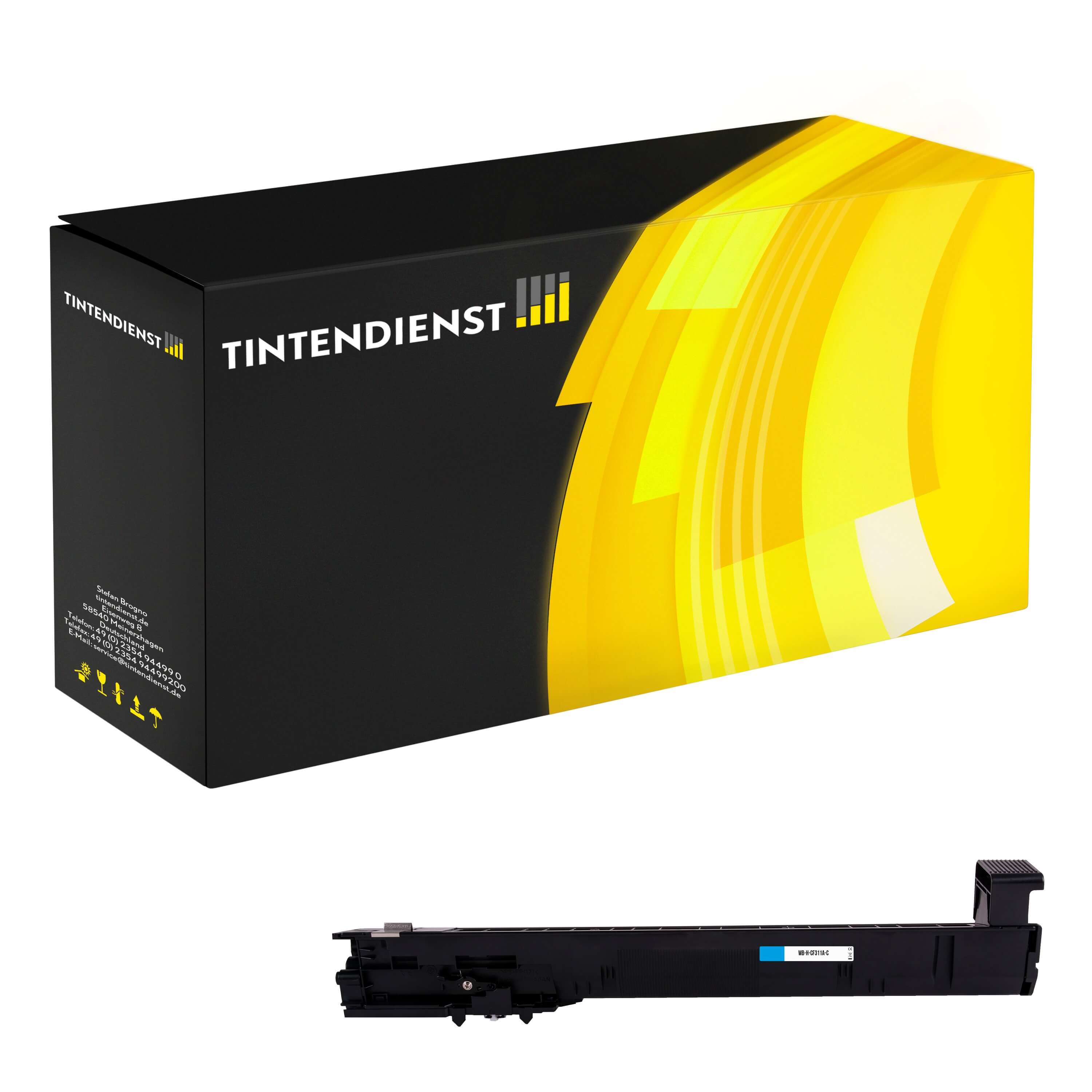 Toner kompatibel zu HP 826A, cyan
