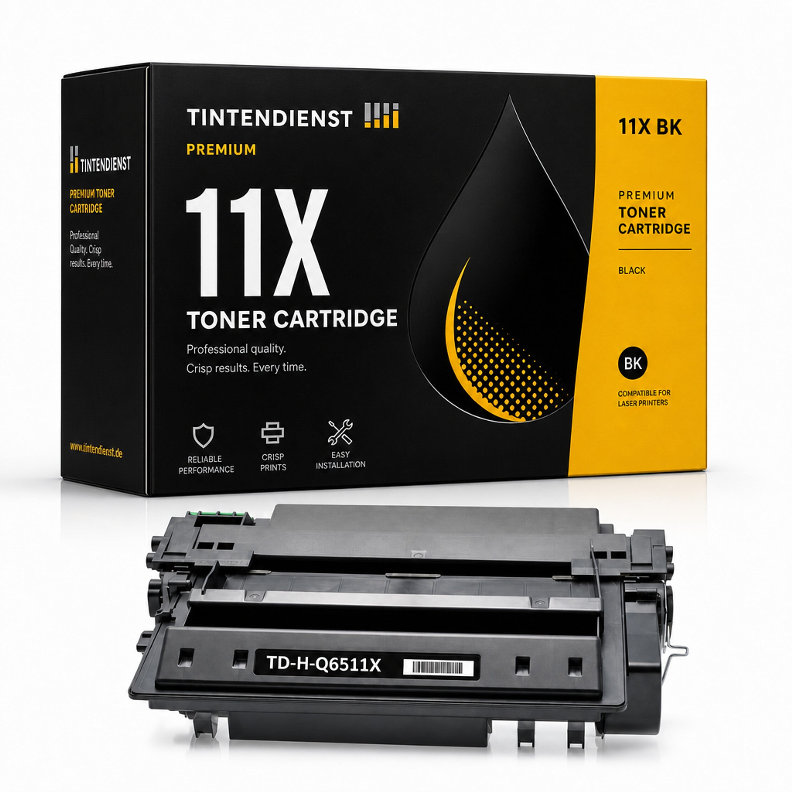 Toner kompatibel zu HP 11X, schwarz