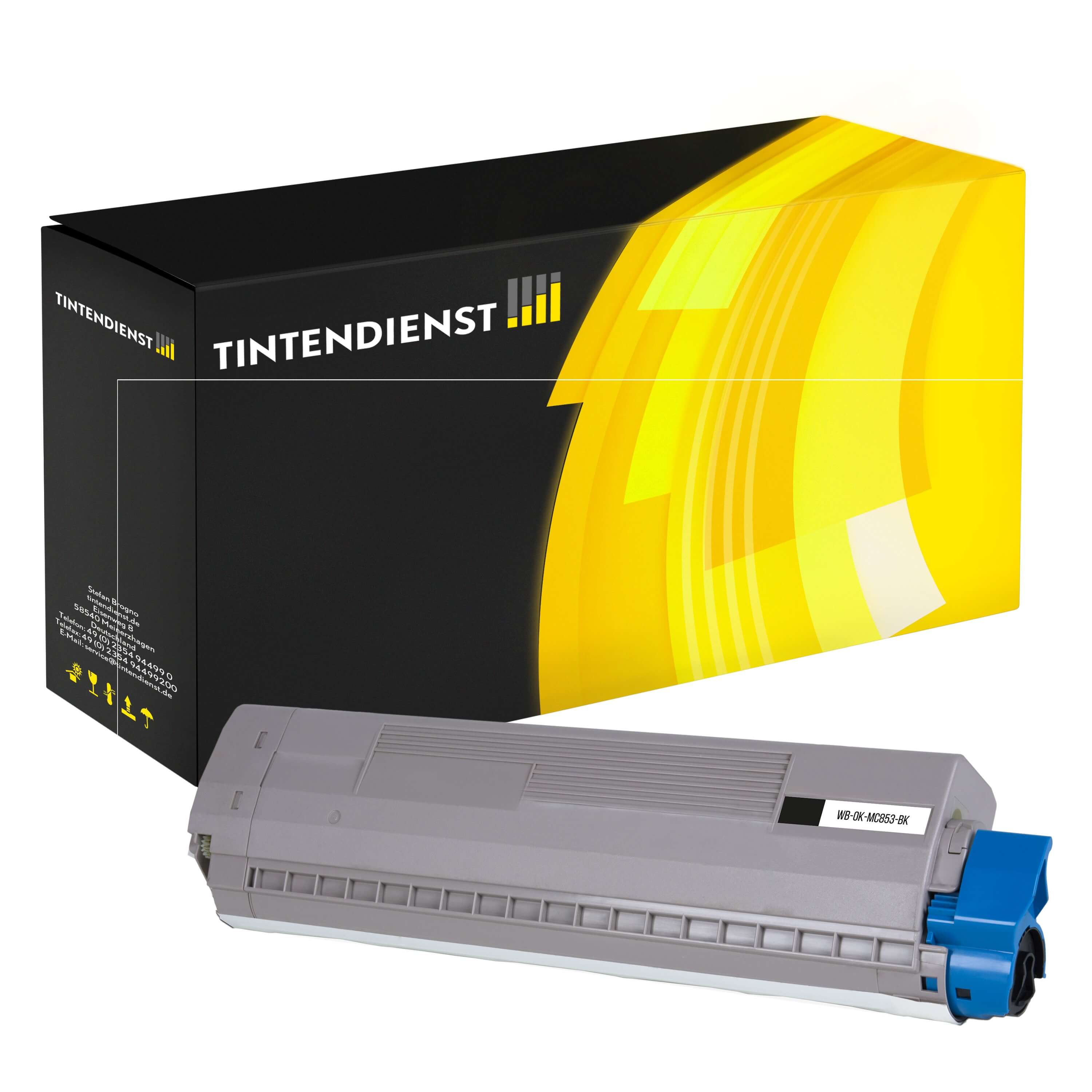 Toner kompatibel zu OKI 45862840, schwarz