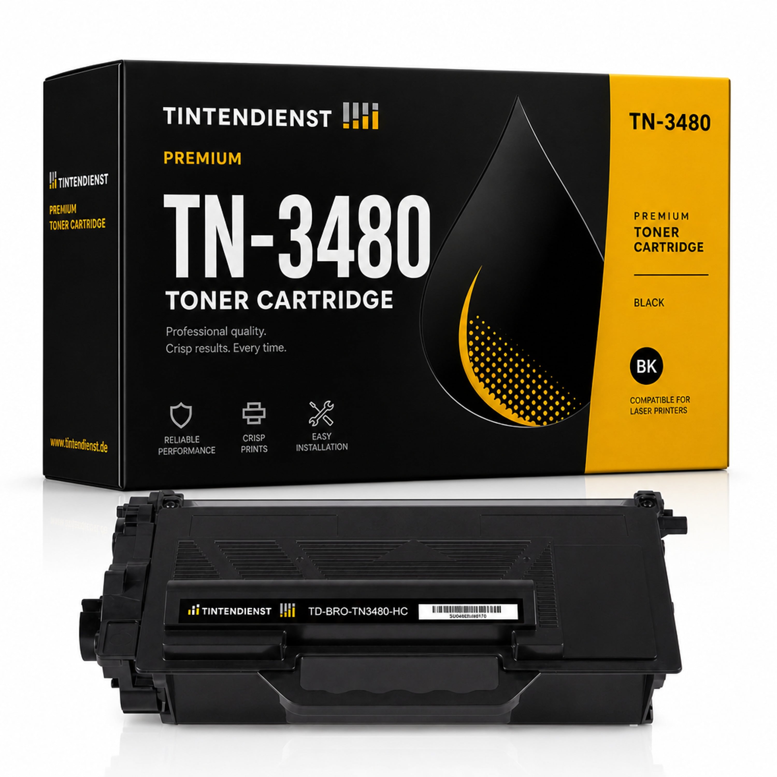 Toner kompatibel zu Brother TN-3480, schwarz