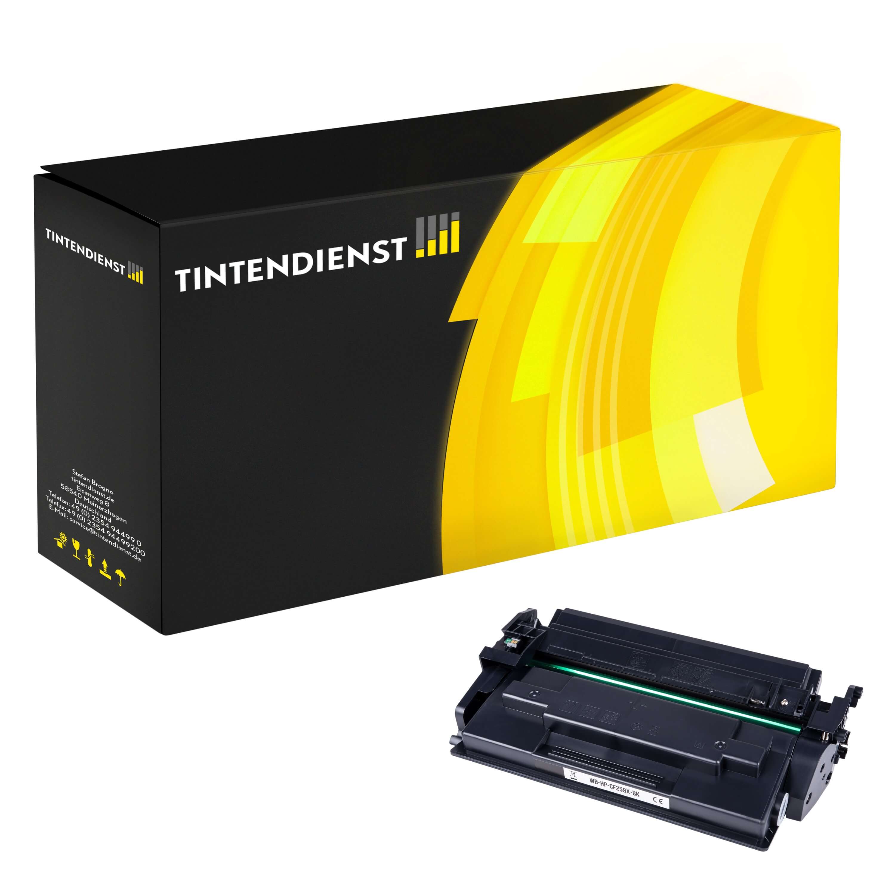 Toner kompatibel zu HP 59X, schwarz