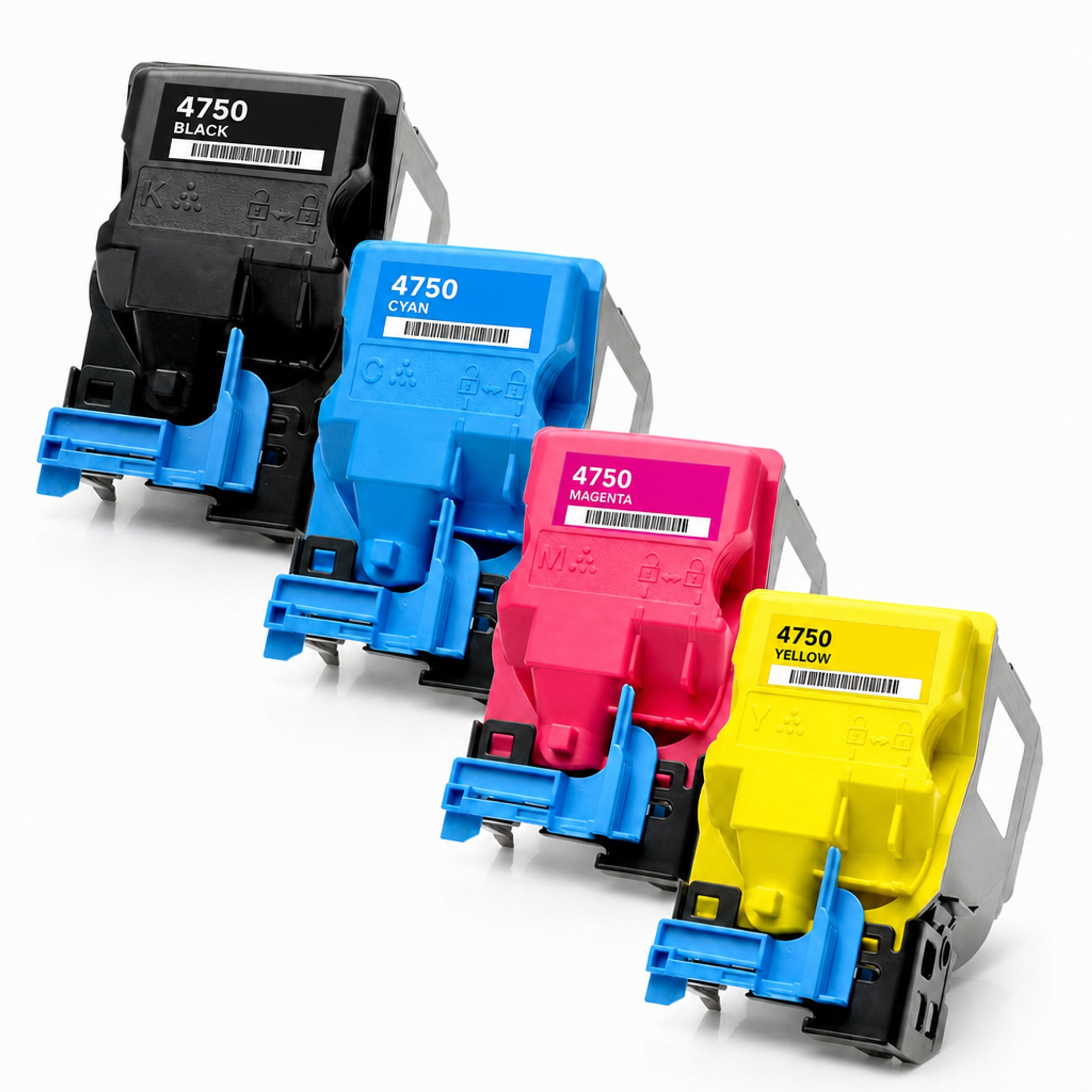 Multipack - Toner ersetzt Konica Minolta A0X5150, 4 Toner