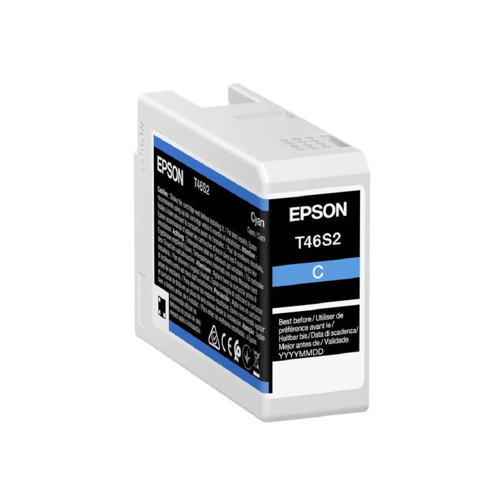 Original Epson Tintenpatrone C13T46S200 / T46S2 Cyan