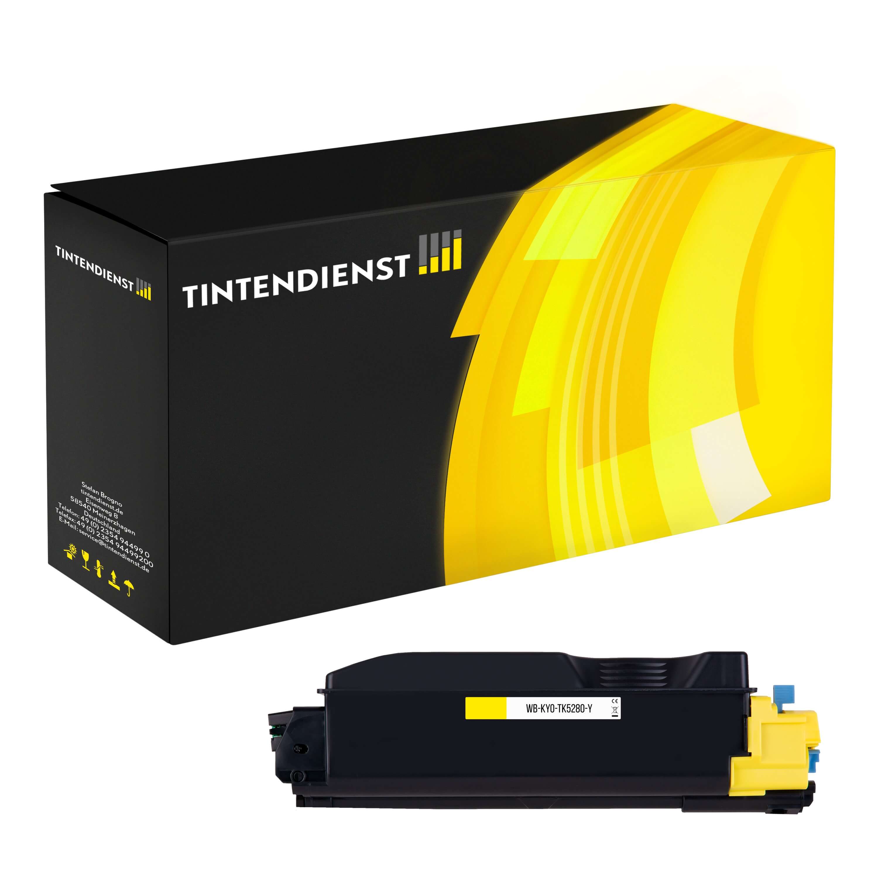 Kyocera 1T02TWANL0 Toner gelb – Tintendienst kompatibel