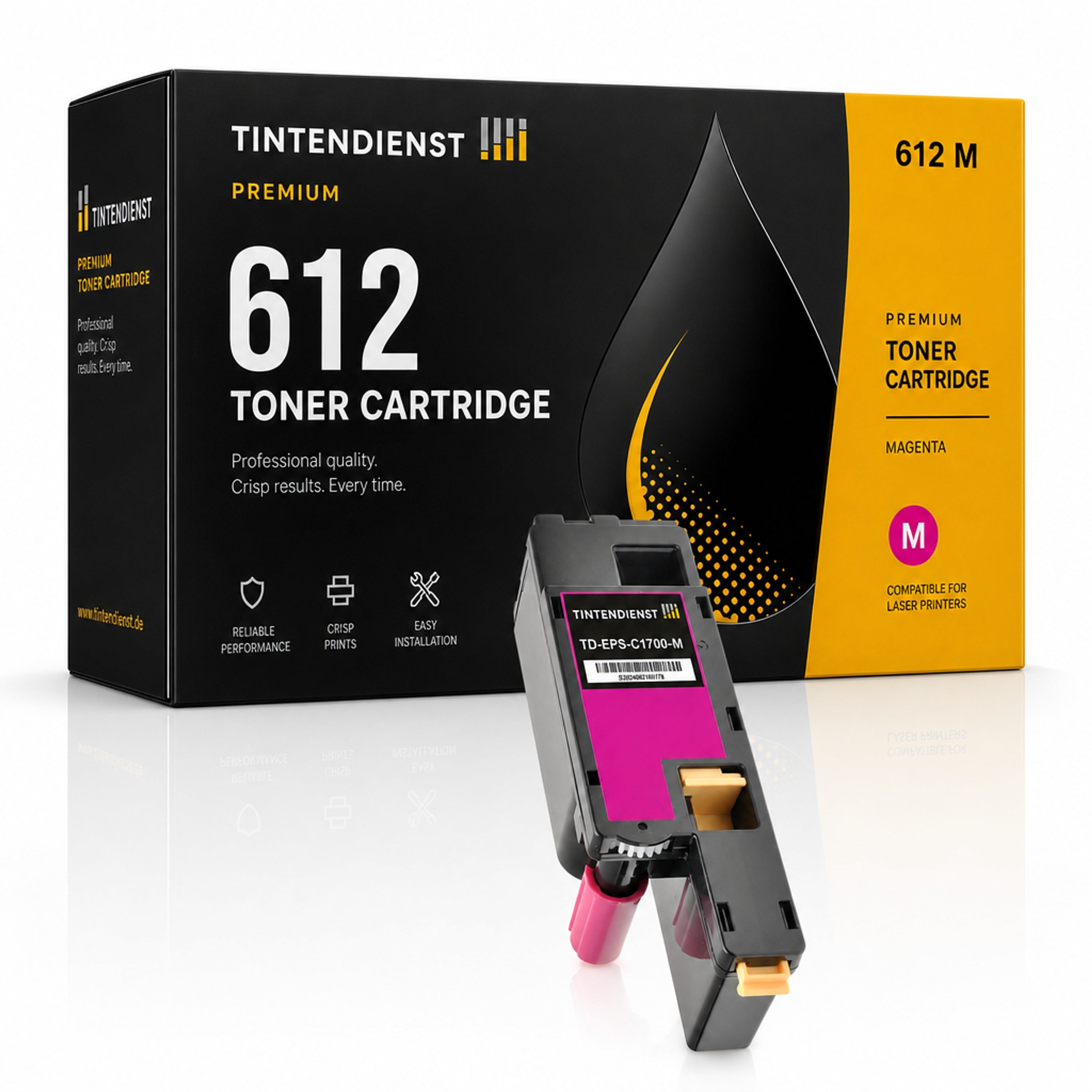 Toner kompatibel zu Epson 612, magenta