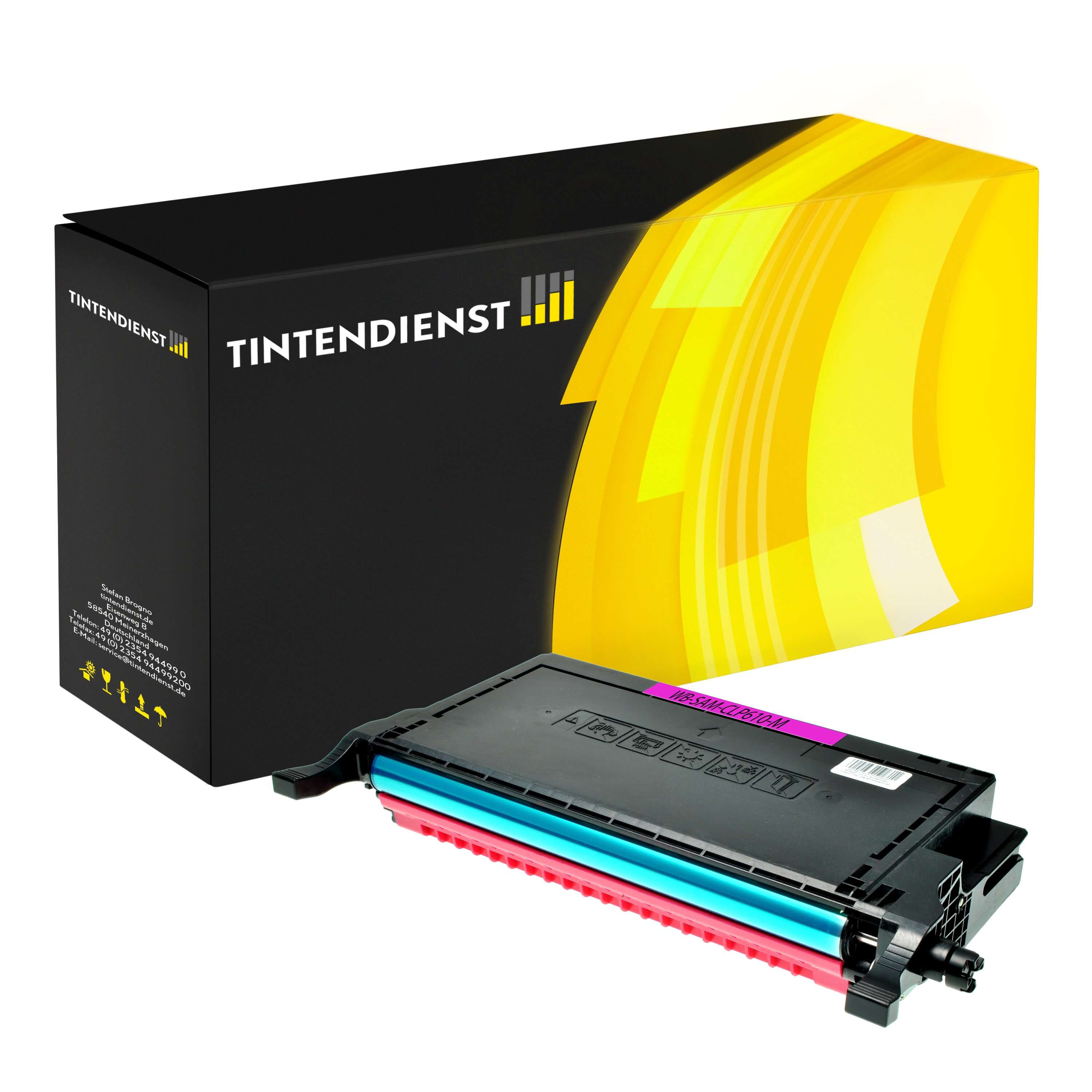 Tintendienst Toner Samsung CLP610 CLP660 HC CLP-M660B m