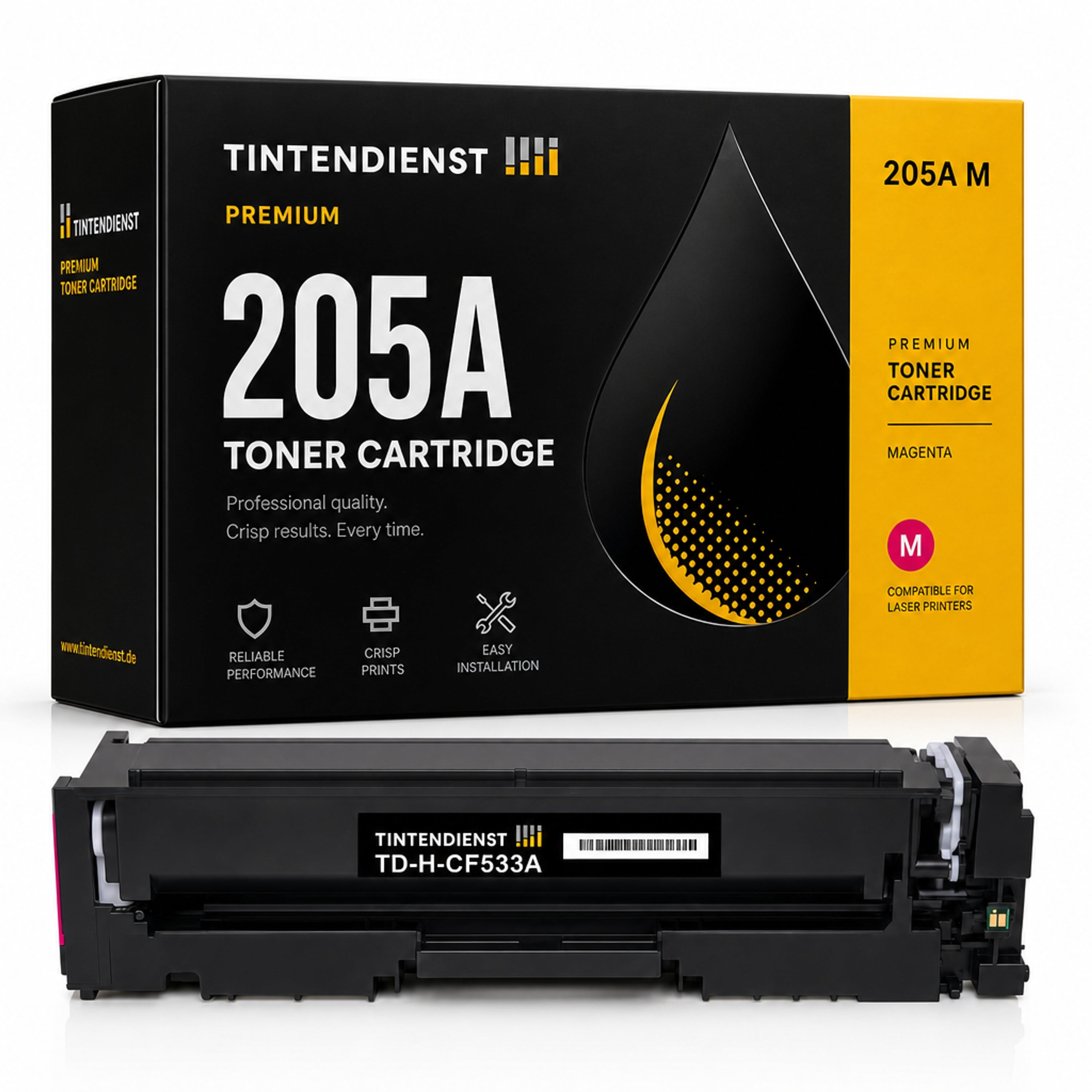 Toner kompatibel zu HP 205A, magenta