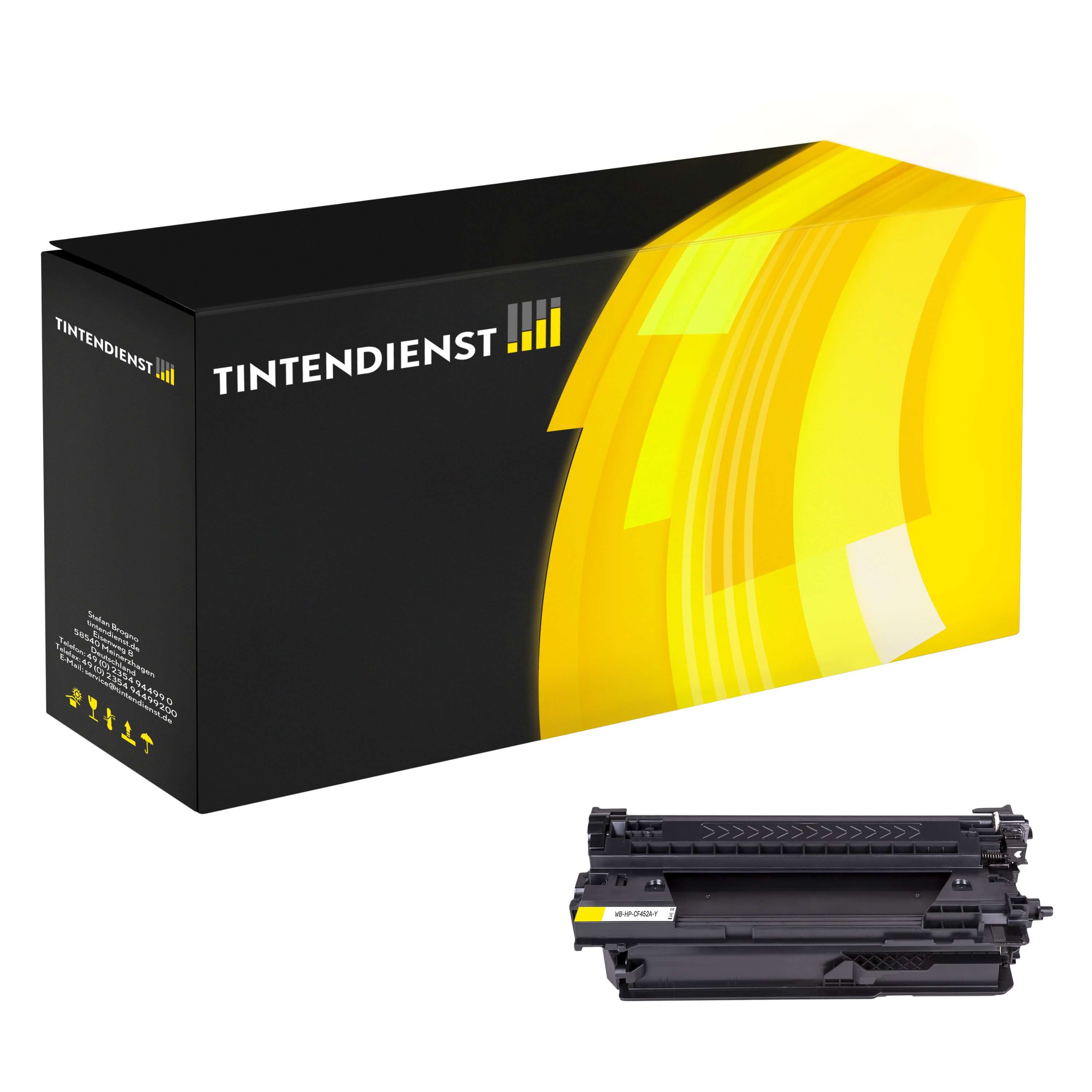 Toner kompatibel zu HP 655A, gelb