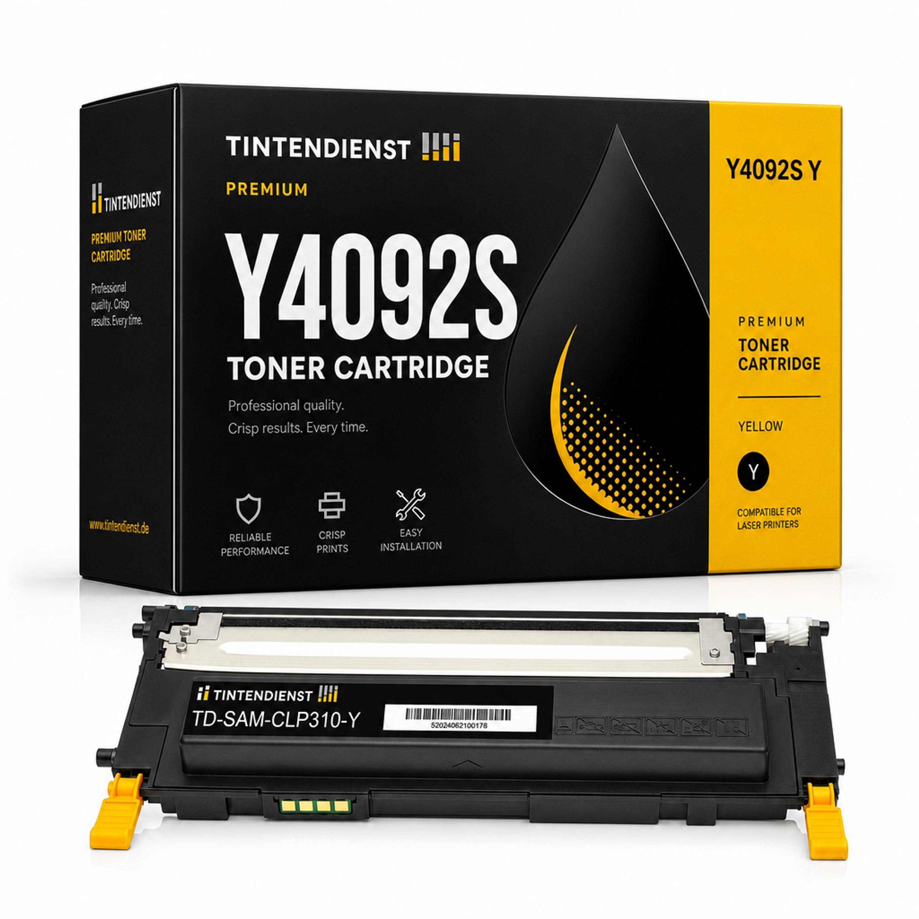 Toner kompatibel zu Samsung Y4092S, gelb