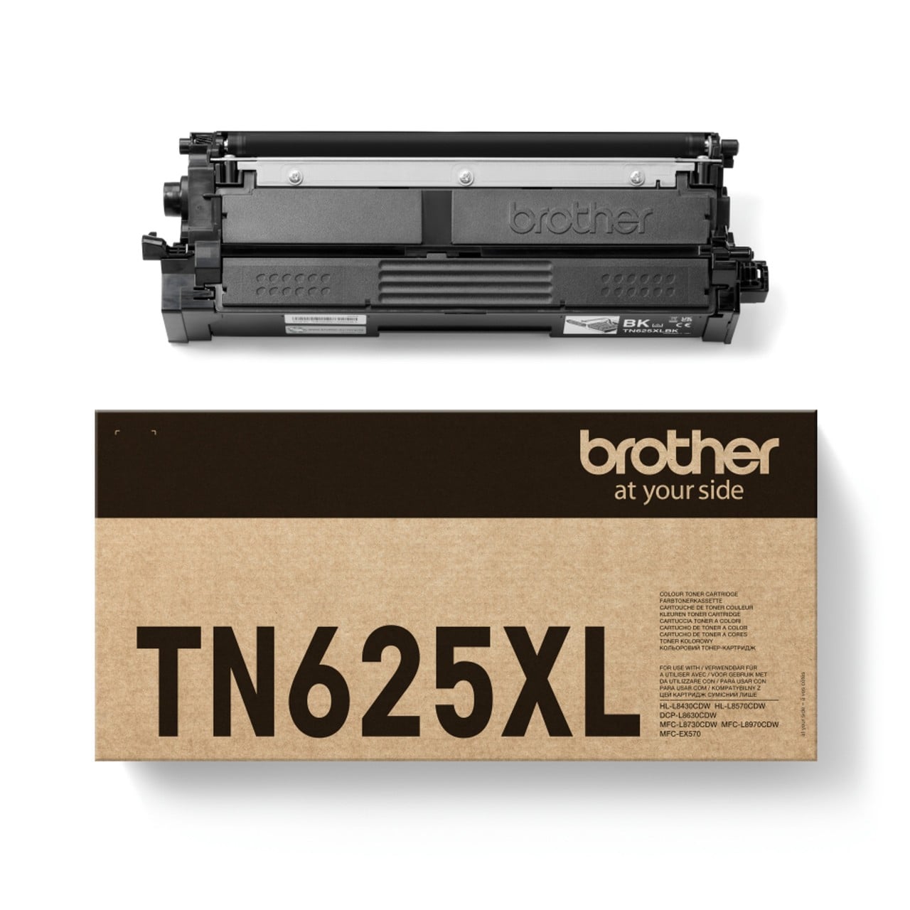 Original Brother TN-625XLBK Toner Schwarz