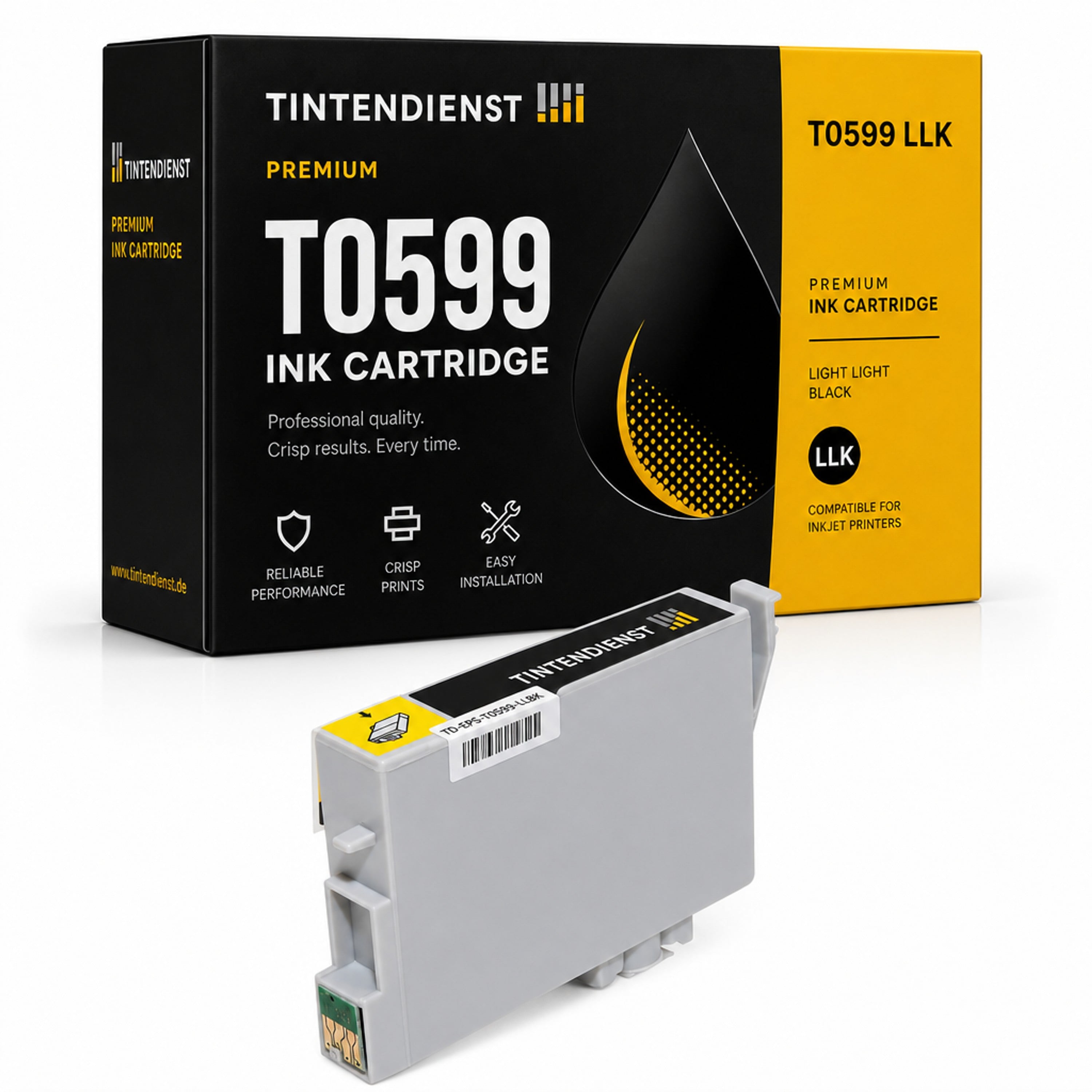 Epson T0599 Druckerpatrone (C13T05994010) schwarz – Tintendienst kompatibel