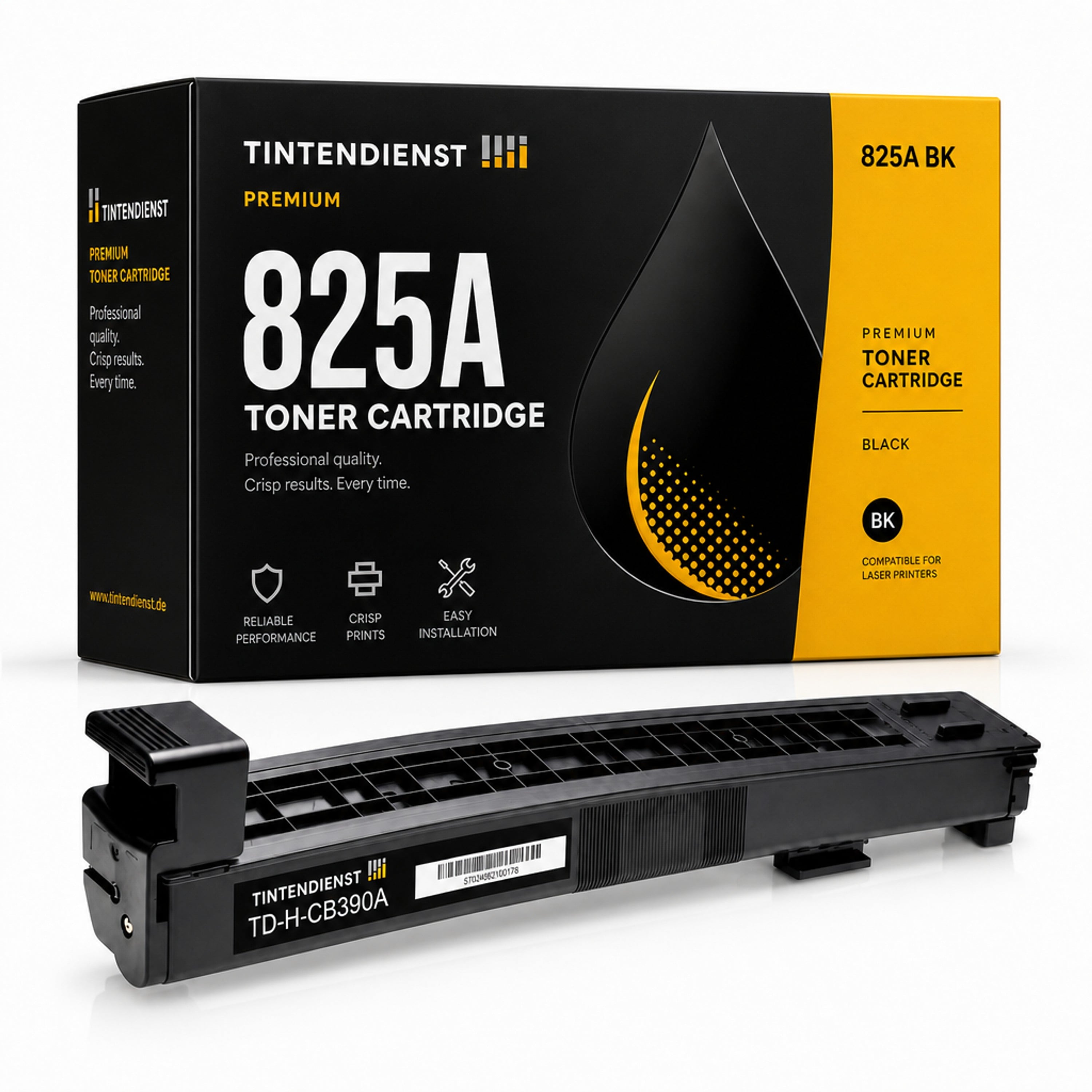 Toner kompatibel zu HP 825A, schwarz