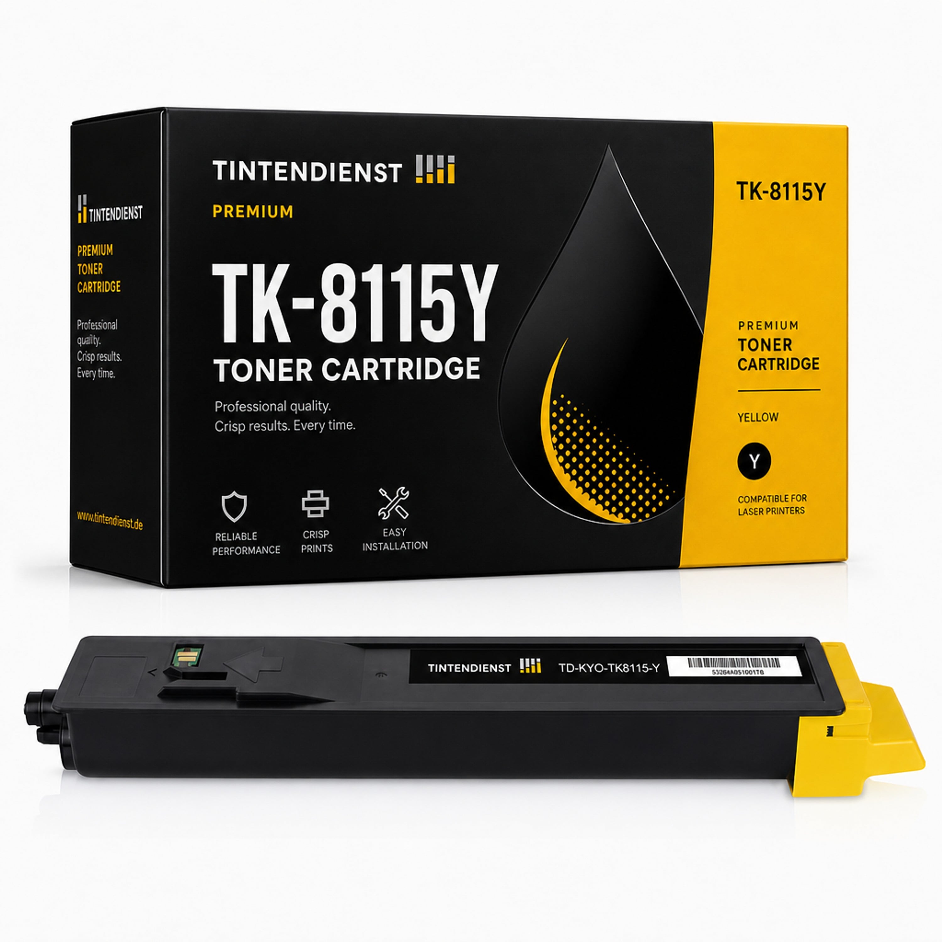 Toner kompatibel zu Kyocera TK-8115Y, gelb