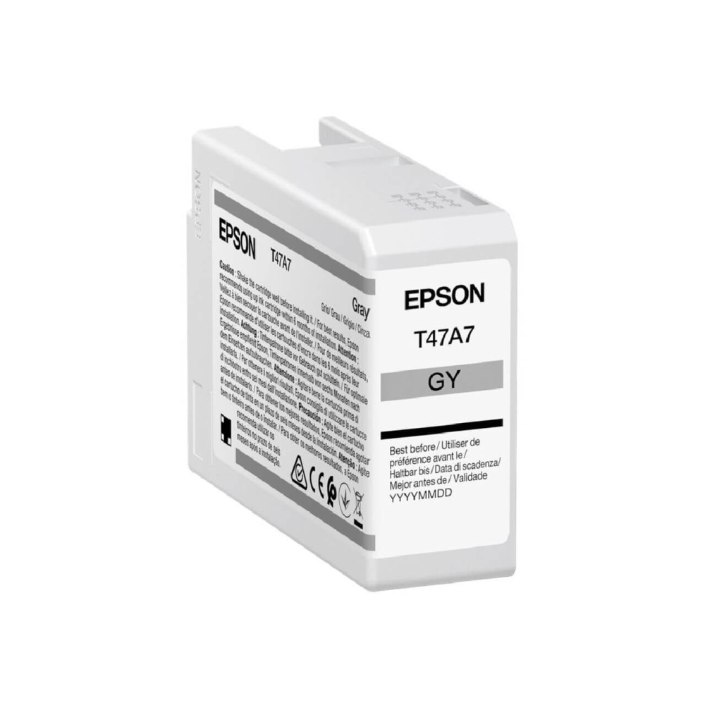 Original Epson Tintenpatrone C13T47A700 / T47A7 Grau