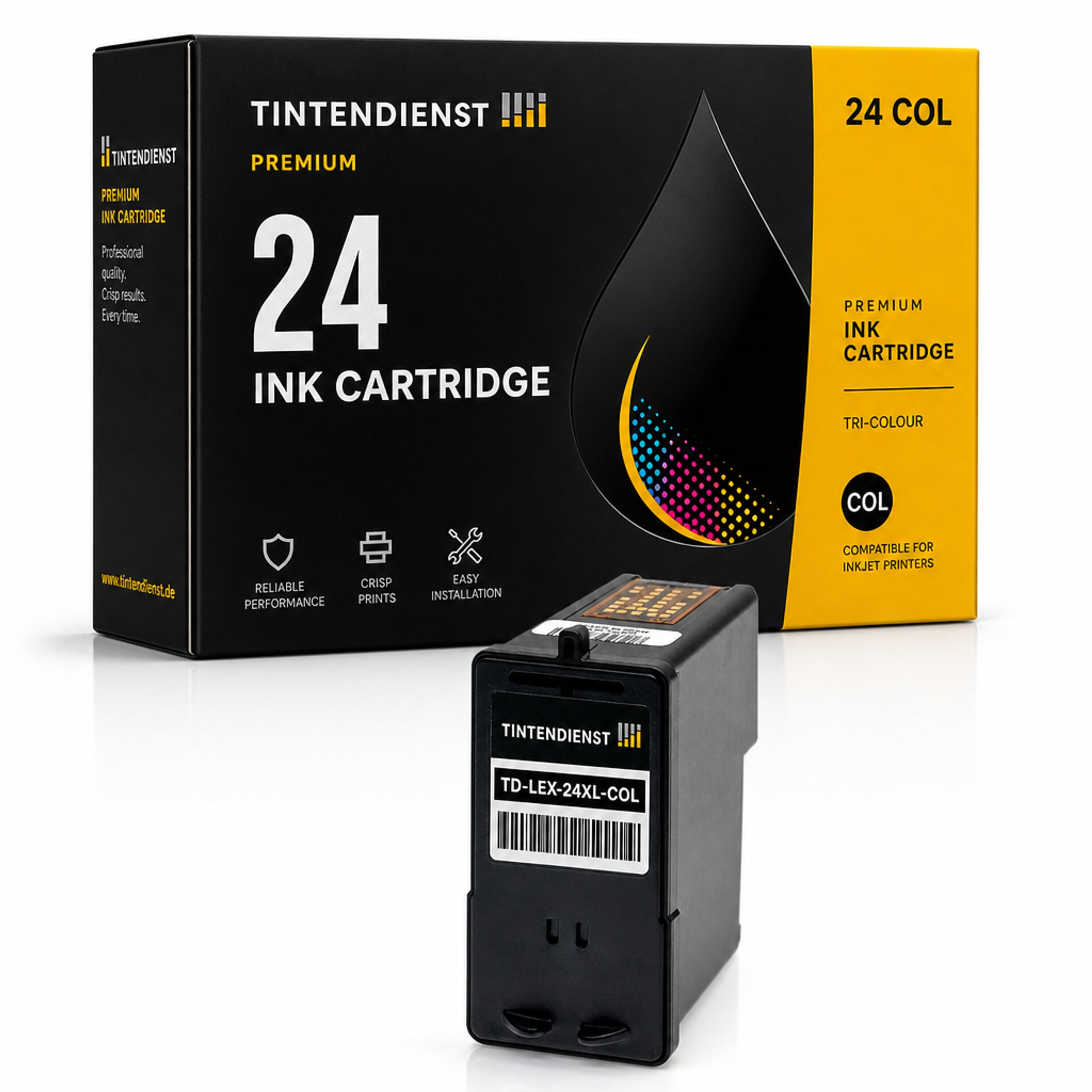 Druckerpatrone kompatibel zu Lexmark 24, color
