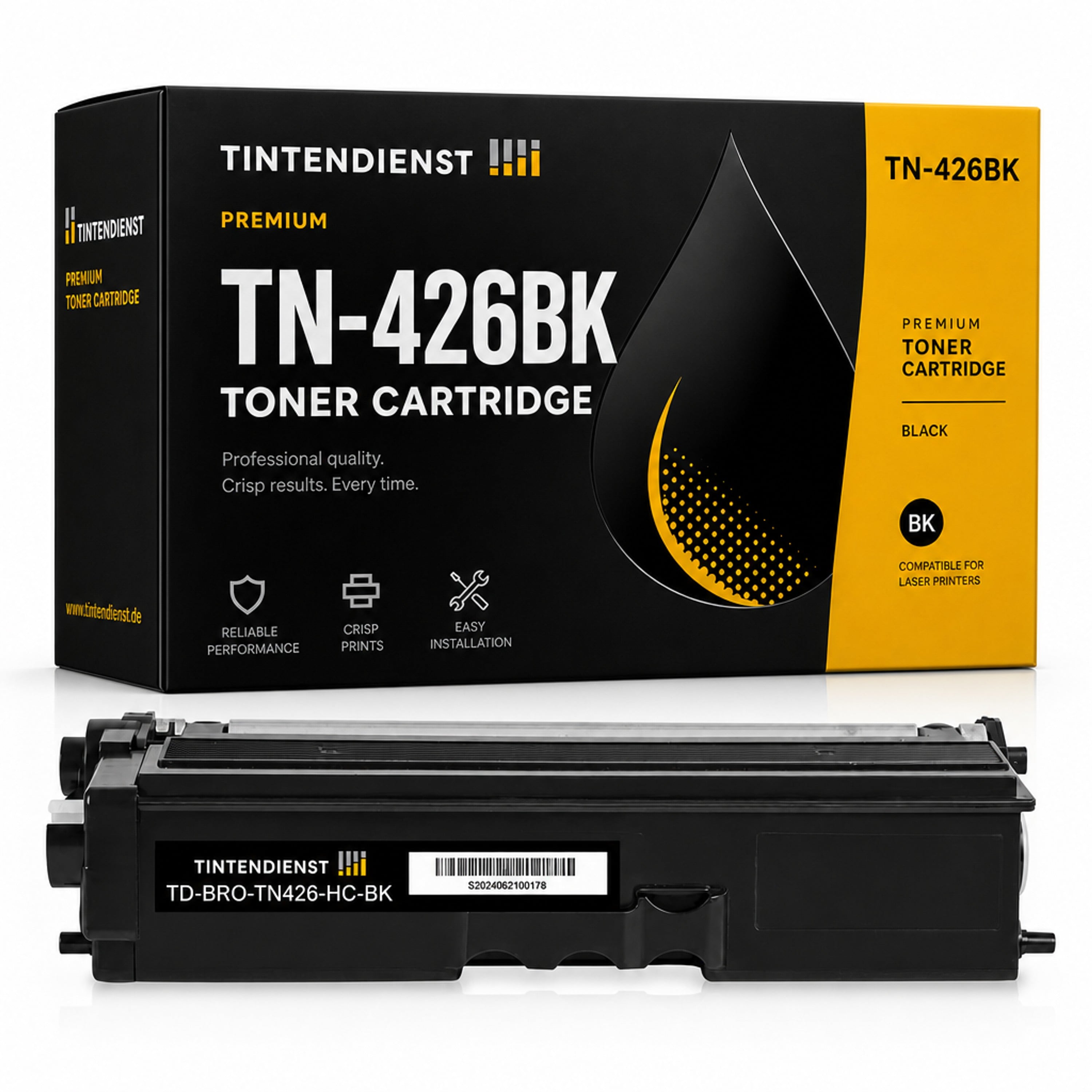 Toner kompatibel zu Brother TN-426BK, schwarz