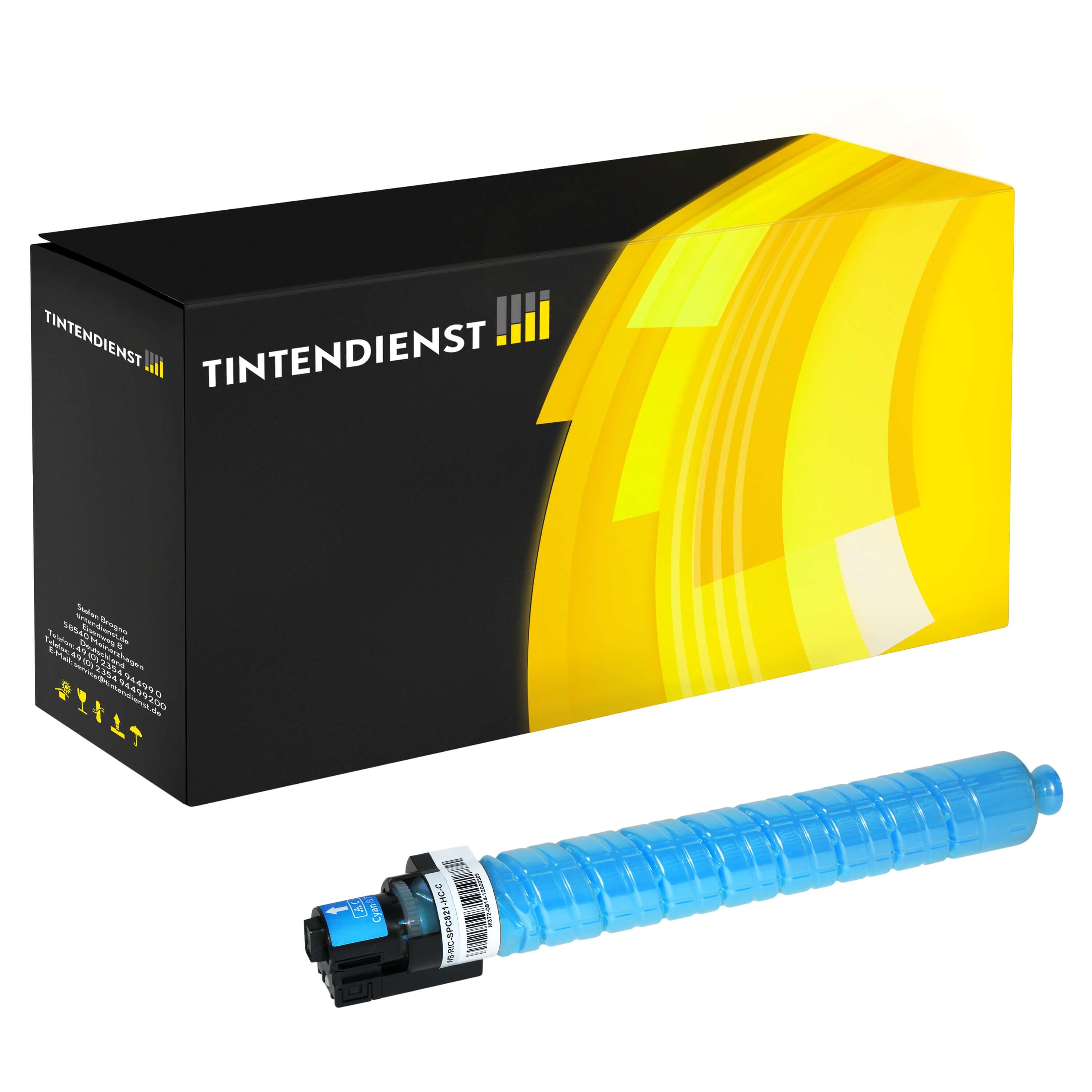 Toner kompatibel zu Ricoh 820119, cyan