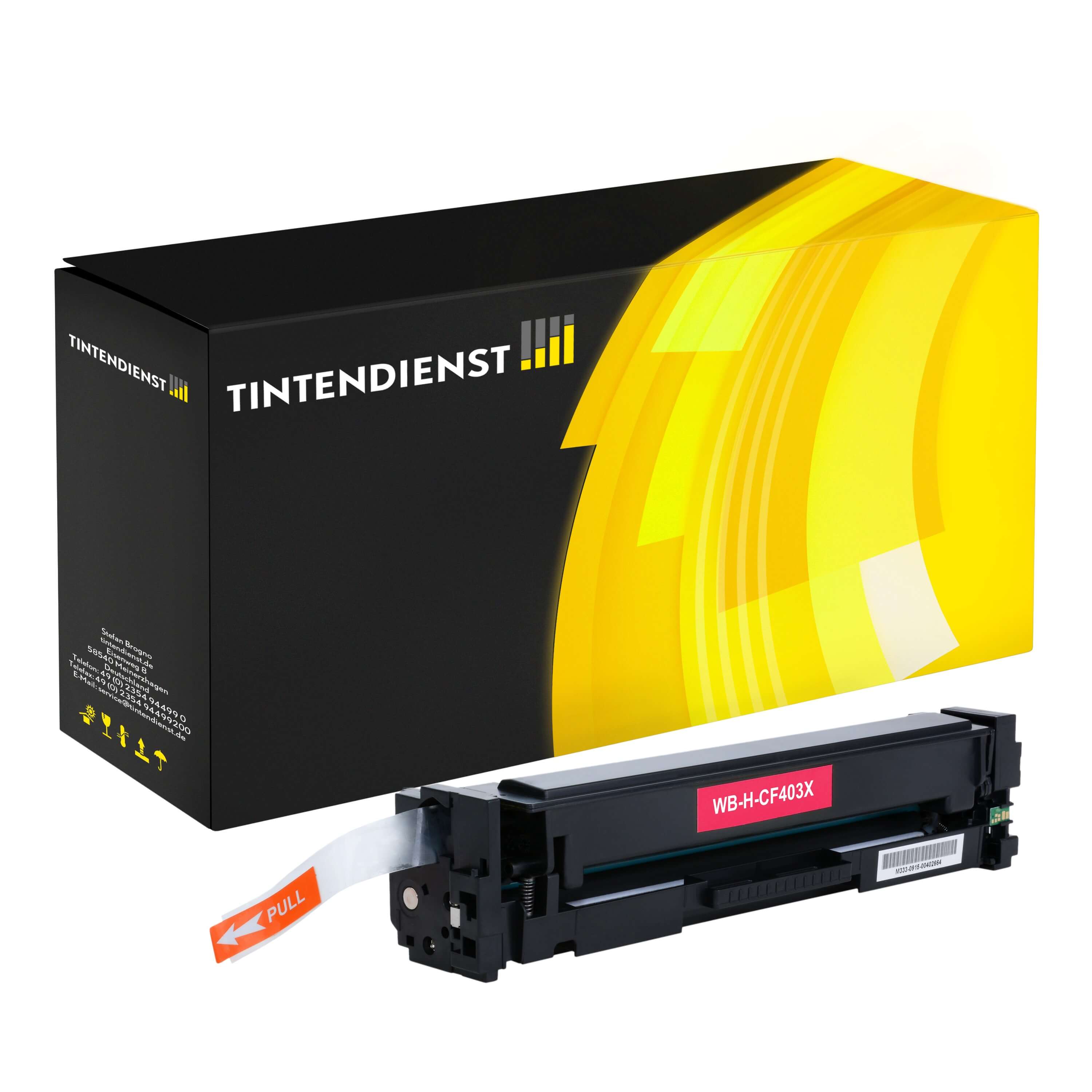 Tintendienst Toner HP CF403X m