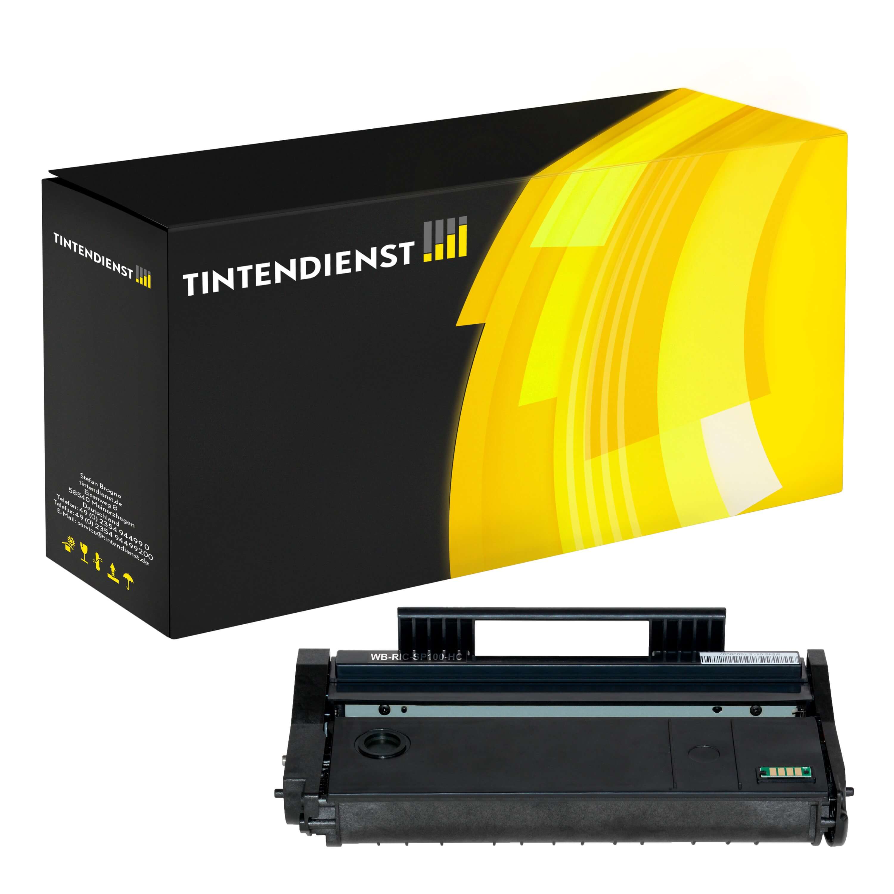 Toner kompatibel zu Ricoh 407166 XL, schwarz