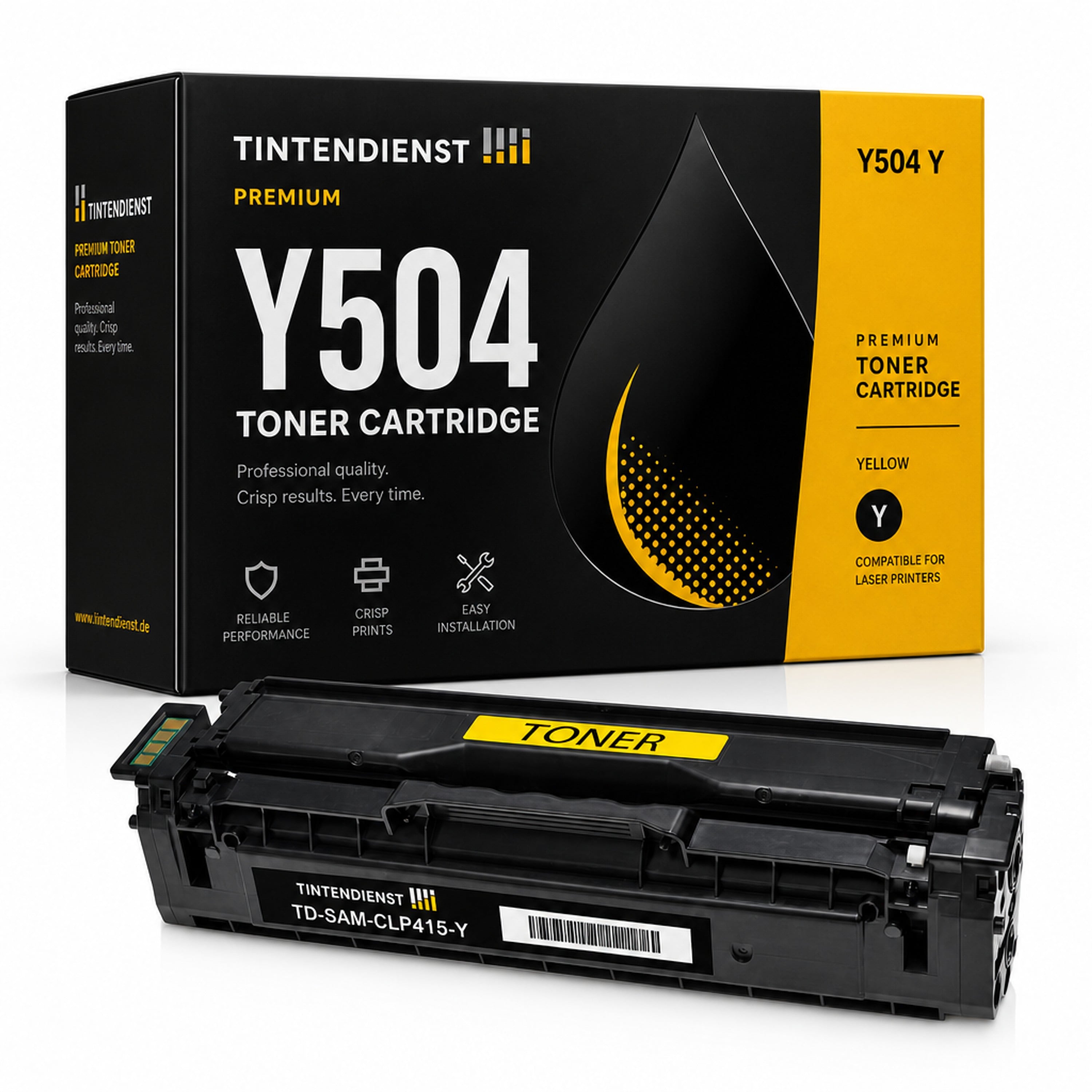 Toner kompatibel zu Samsung Y504, gelb