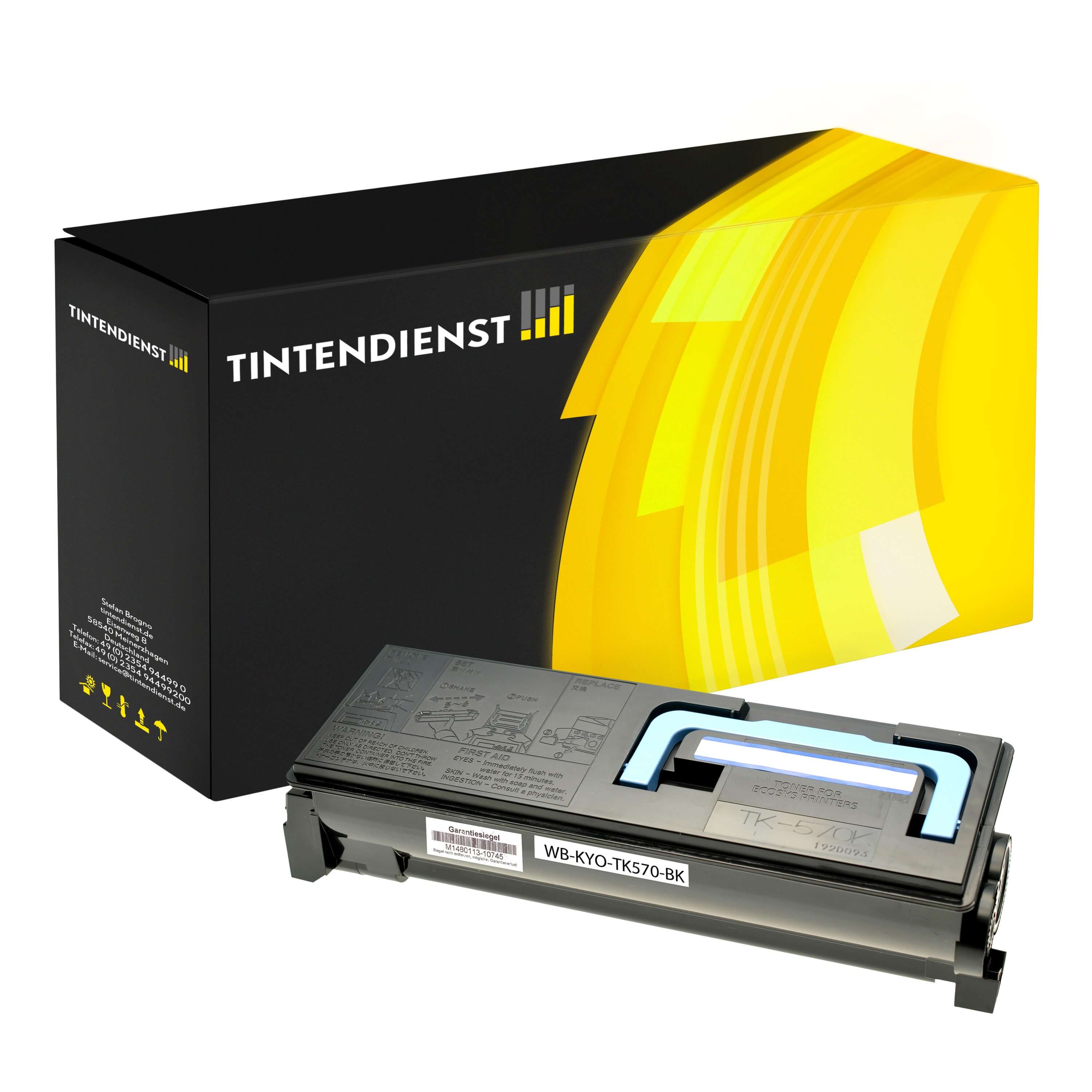 Toner kompatibel zu Kyocera TK-570K, schwarz