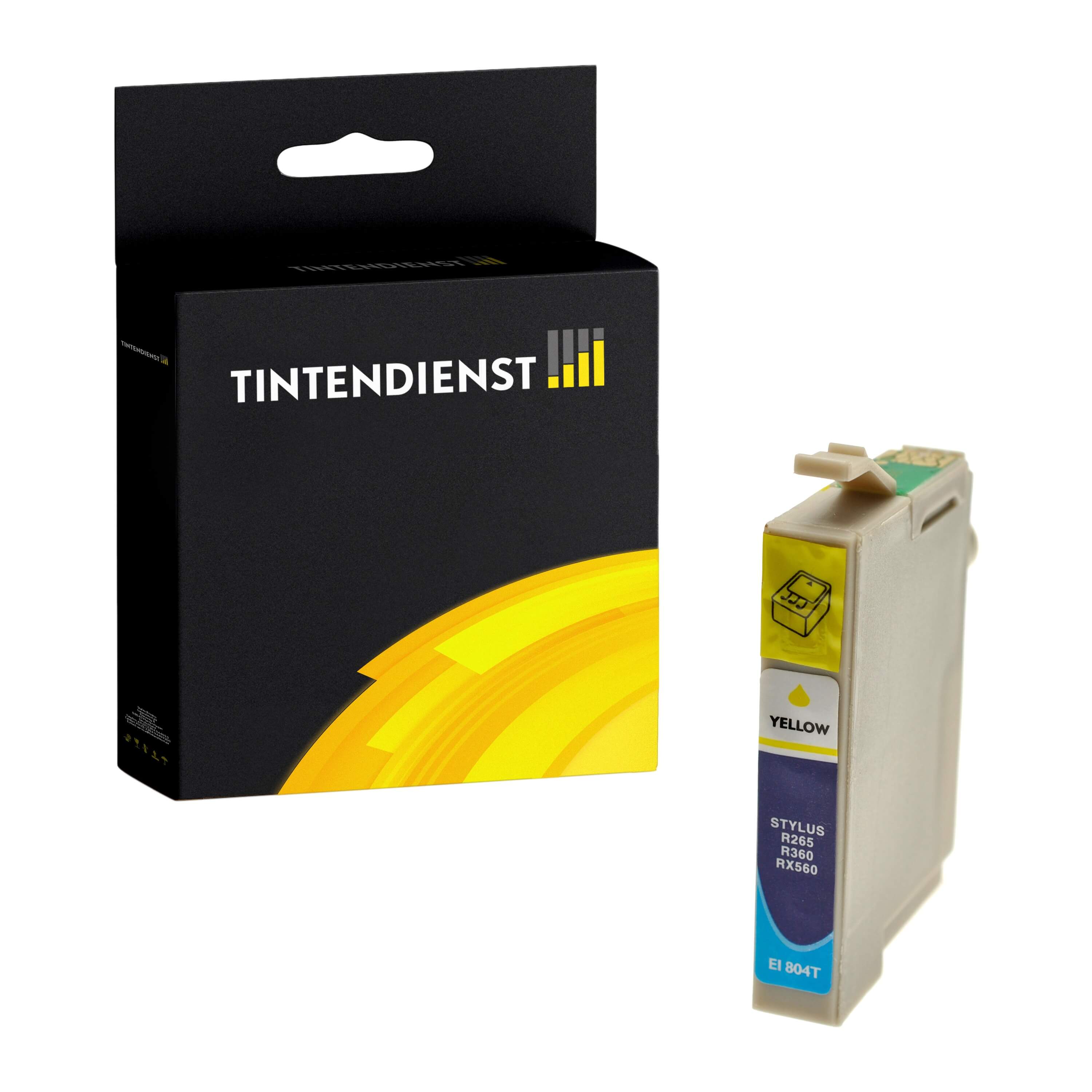 Epson T0804 Druckerpatrone (C13T08044011) gelb – Tintendienst kompatibel