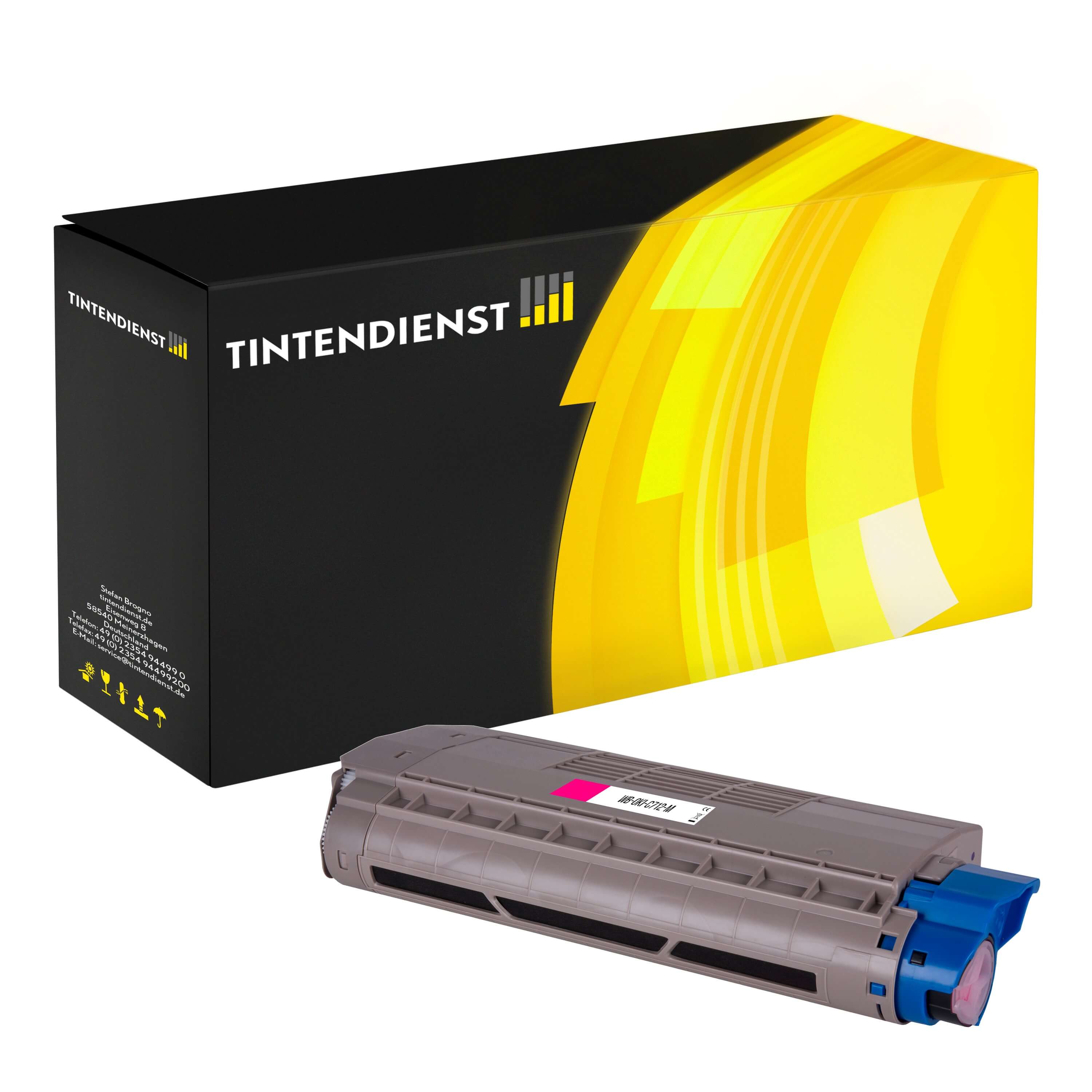 Toner kompatibel zu OKI 46507614, magenta