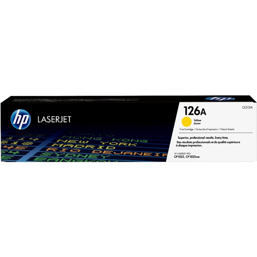 Original HP Toner CE312A/126A y